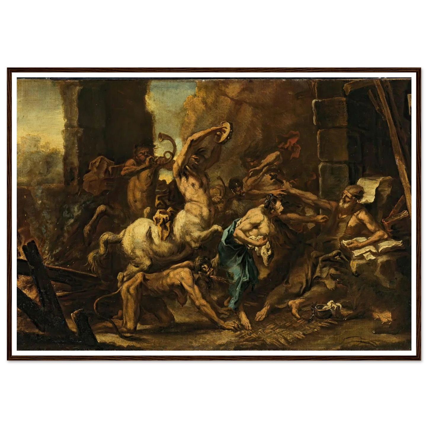The Temptation Of Saint Anthony Art Print | Sebastiano Ricci-Quipham Collections