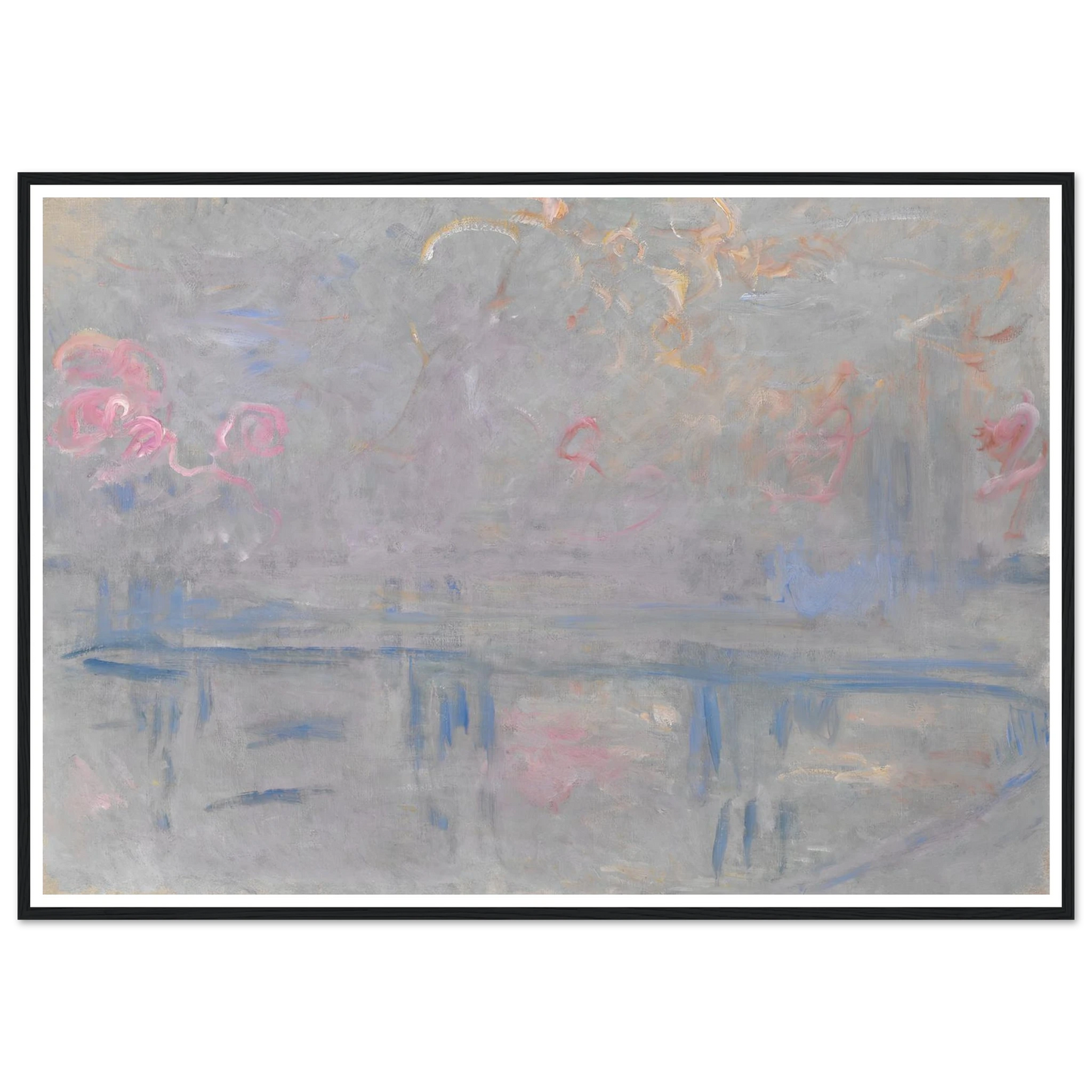Charing Cross Bridge (1900) Art Print | Claude Monet-Quipham Collections