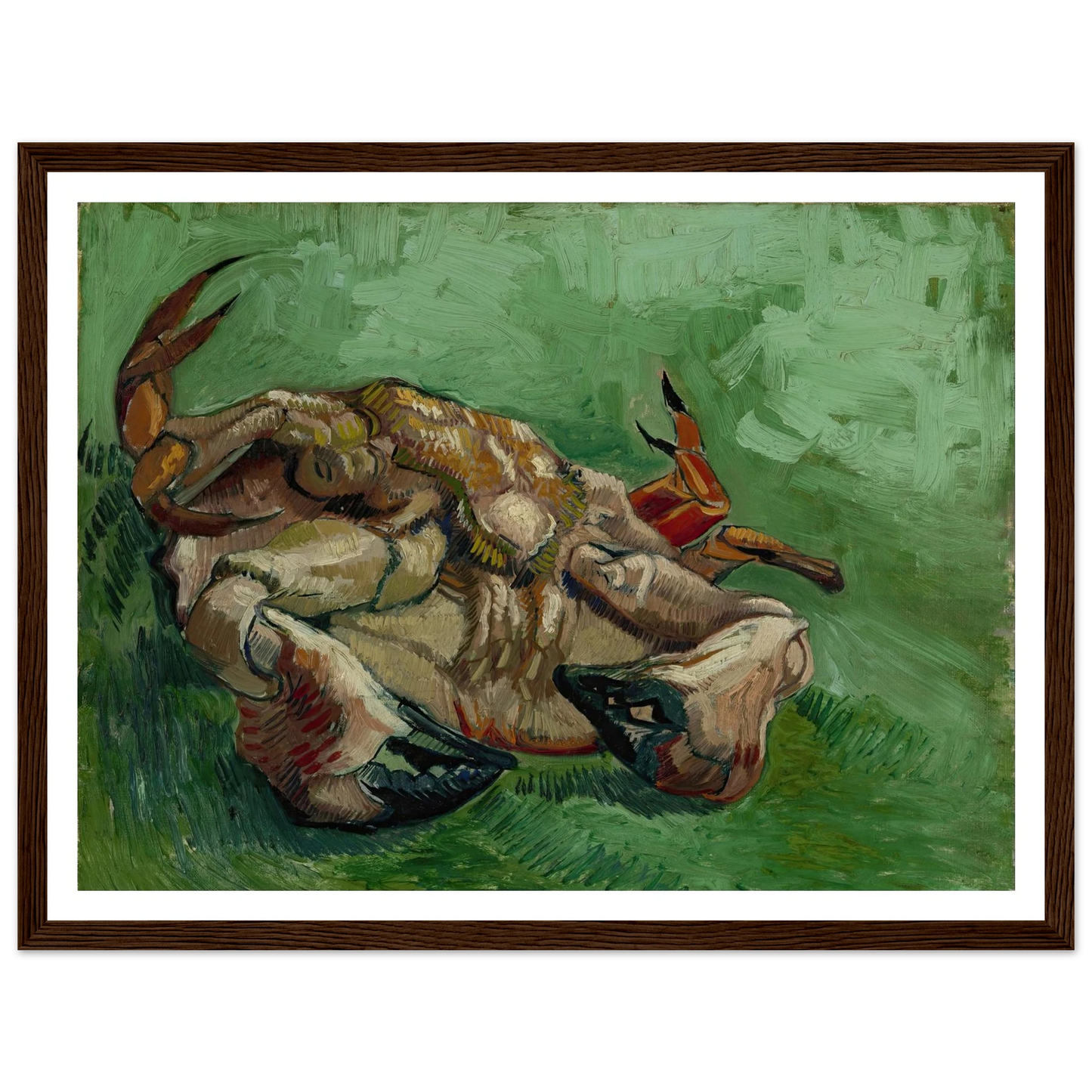 A crab on its back (1888) Art Print | Vincent van Gogh-Quipham Collections