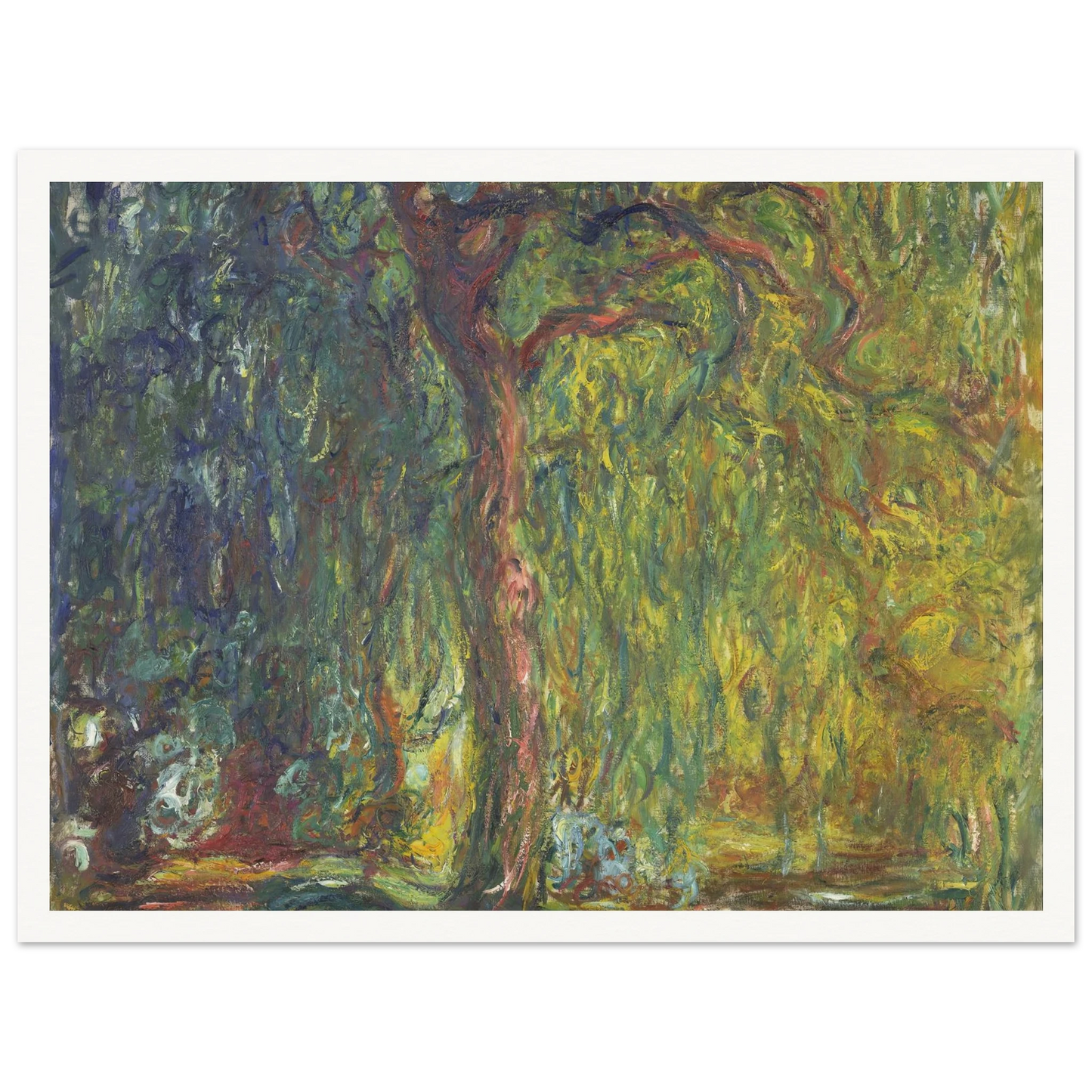 Weeping Willow (1918–19) Art Print | Claude Monet-Quipham Collections