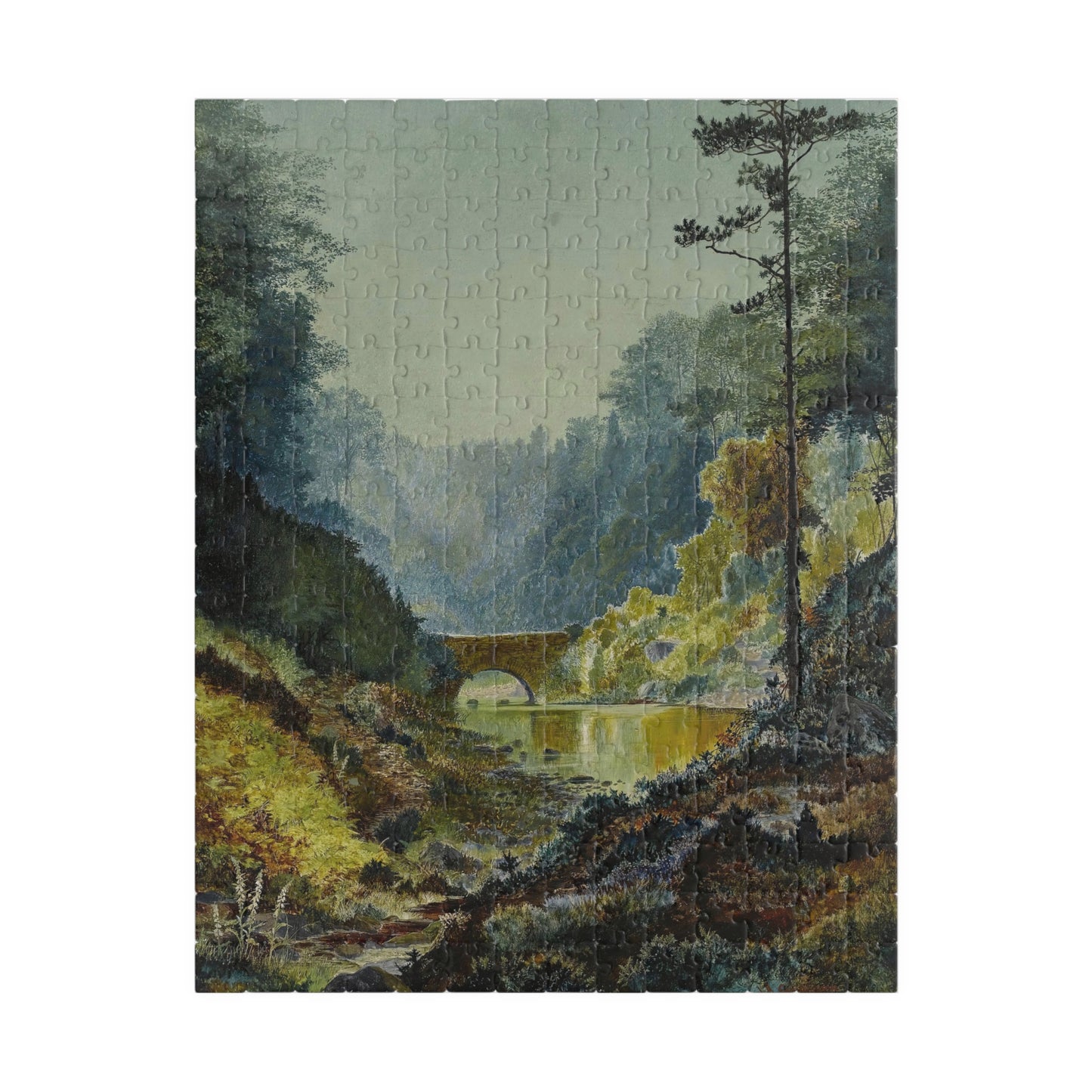 The Seven Arches, Adel Woods Puzzle | John Atkinson Grimshaw-Quipham Collections