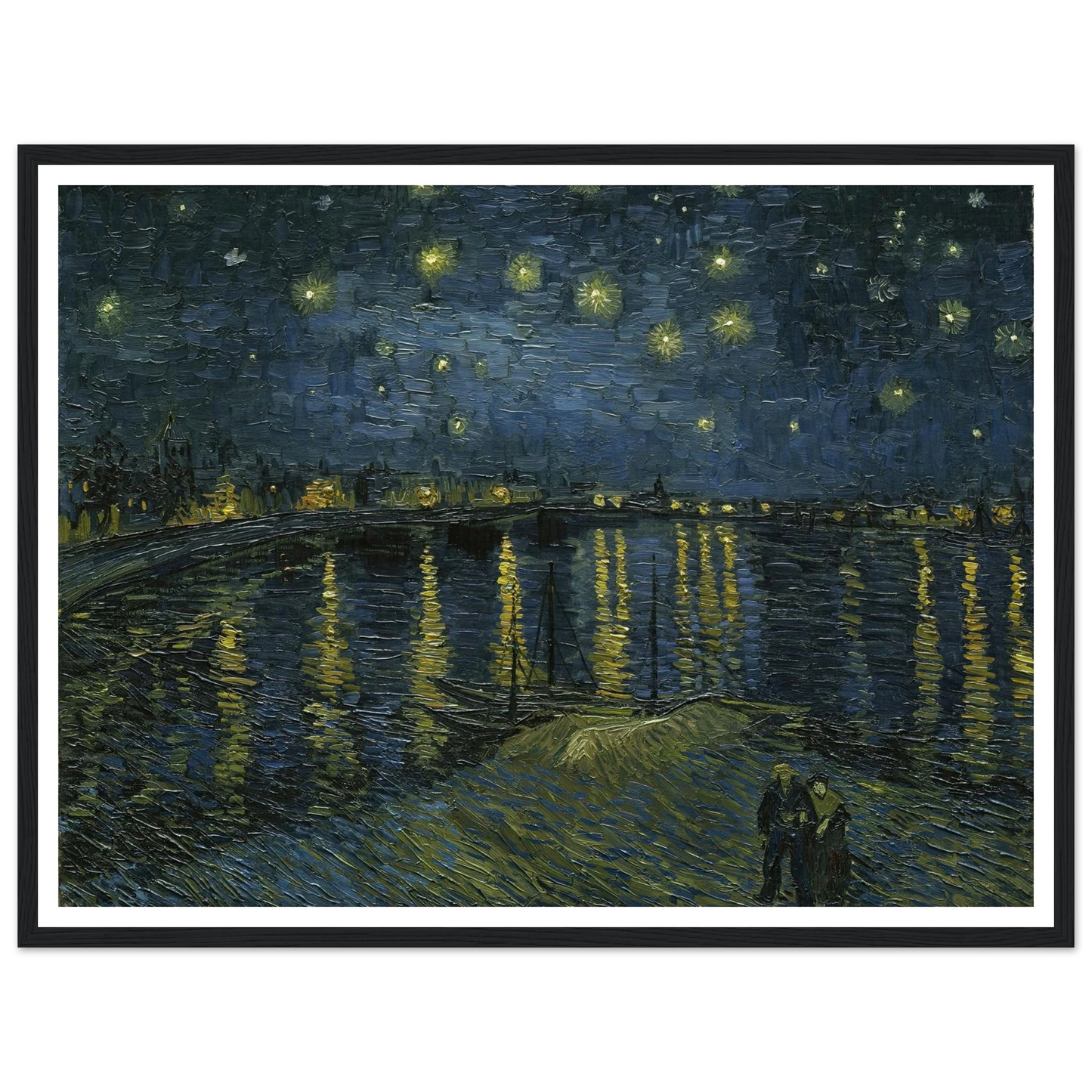 Starry Night Art Print | Vincent van Gogh-Quipham Collections