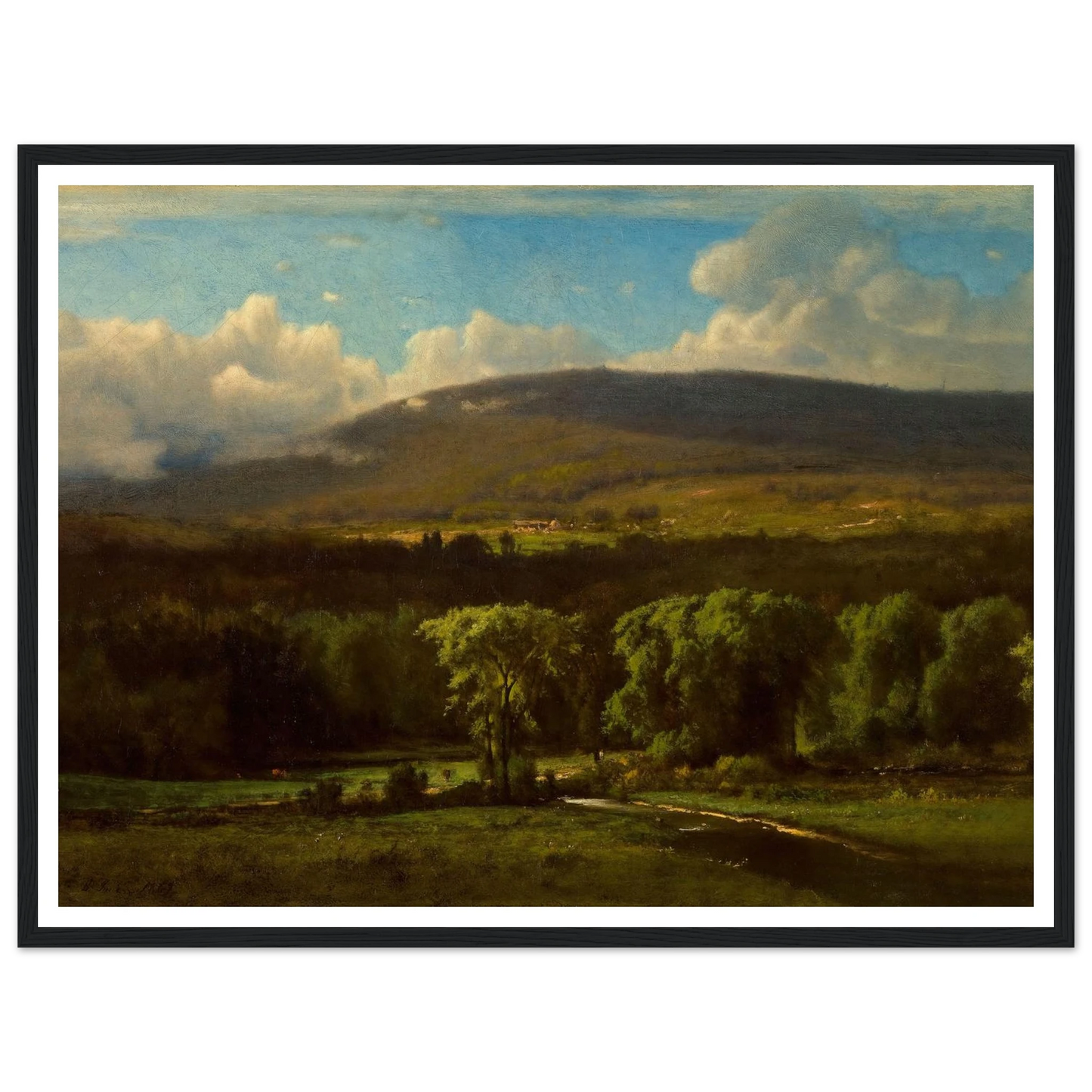 Medway, Massachusetts (1825–1894) Art Print | George Inness-Quipham Collections