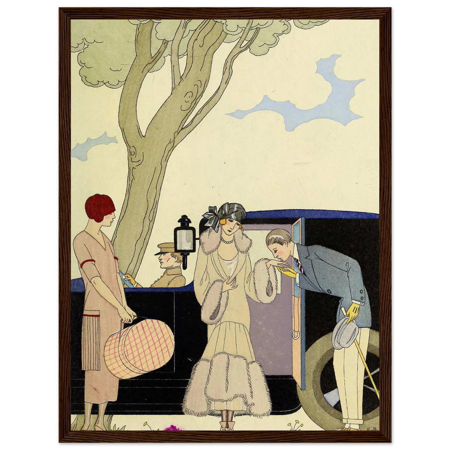 Falbalas et fanfreluches, L’Ensie (1925) Art Print | George Barbier-Quipham Collections