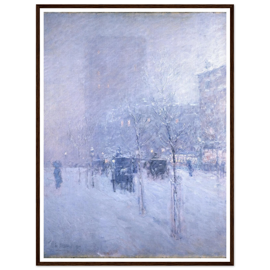 Late Afternoon, New York, Winter Art Print | Childe Hassam-Quipham Collections