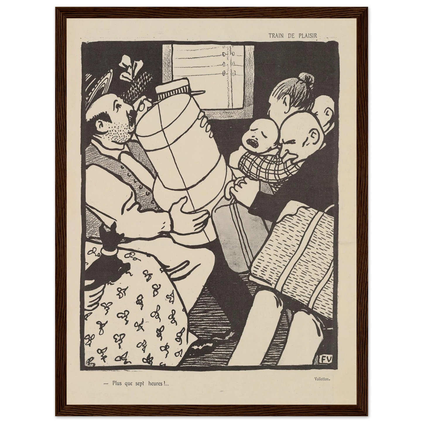 13 septembre 1903 Art Print | Felix Vallotton-Quipham Collections