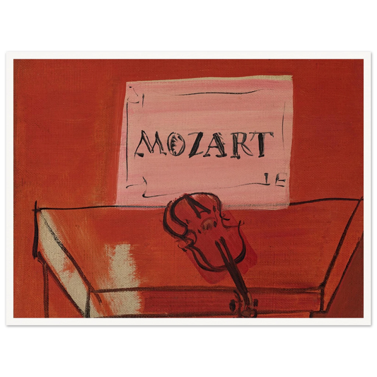 Le petit Mozart (1949) Art Print | Raoul Dufy-Quipham Collections