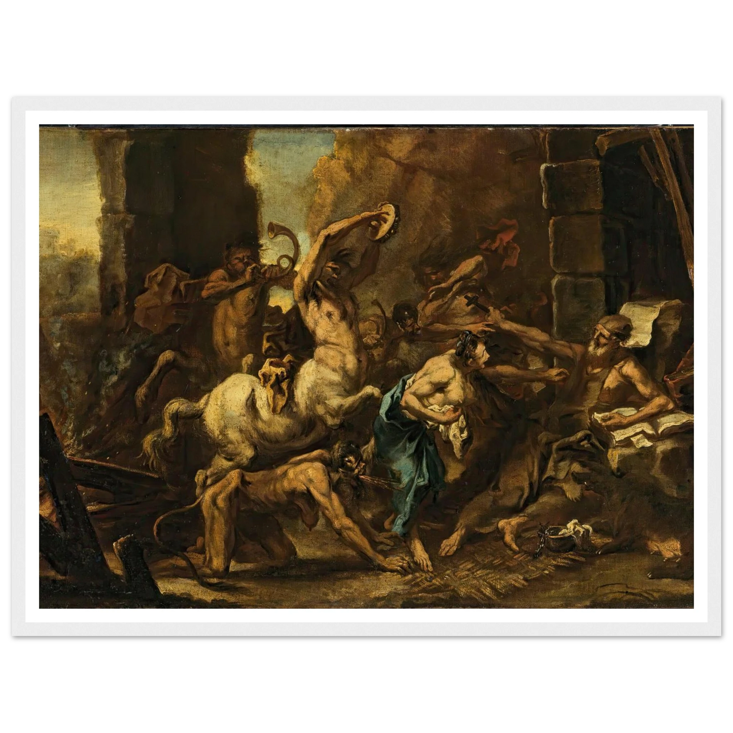 The Temptation Of Saint Anthony Art Print | Sebastiano Ricci-Quipham Collections