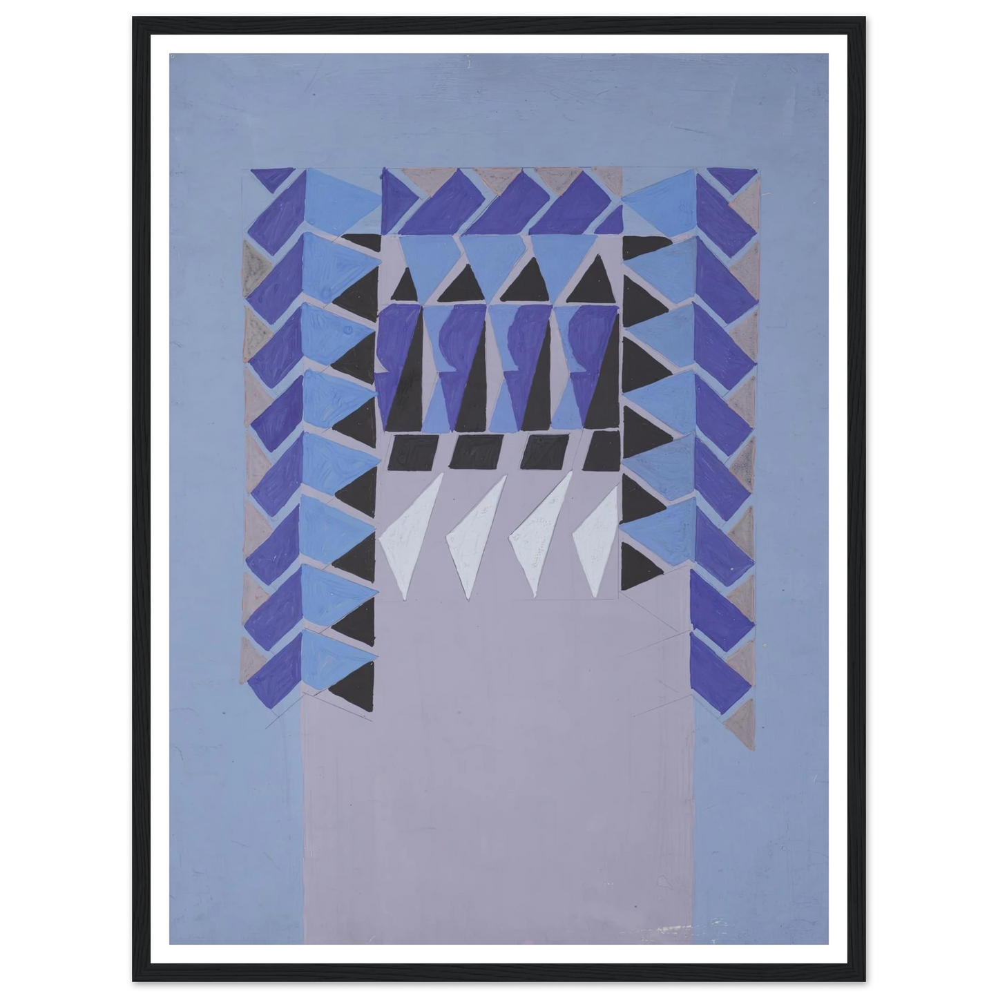 Untitled (Textile design no I) (circa 1925) Art Print | Frances Hodgkins-Quipham Collections