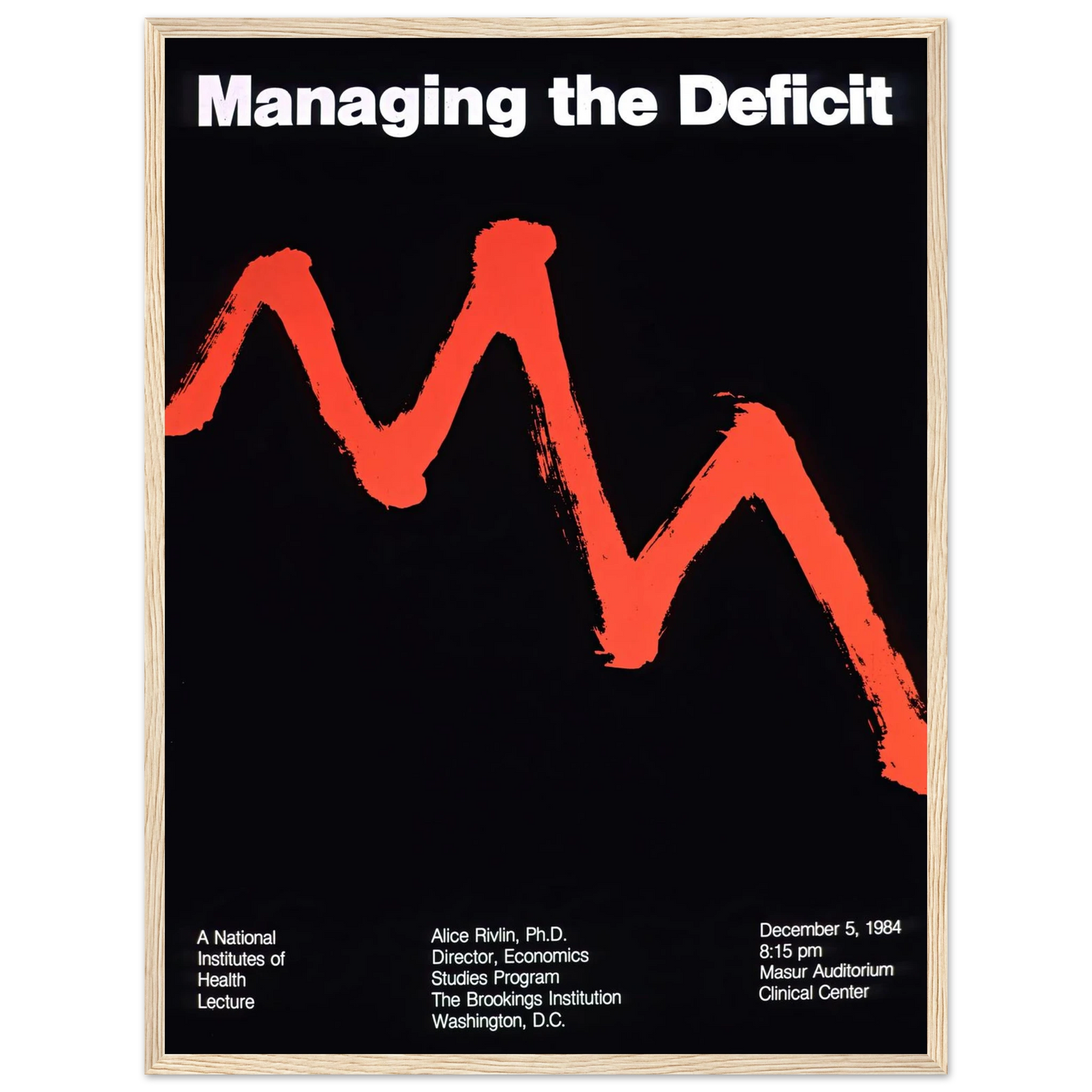 Managing the deficit (1984) Art Print | National Institutes of Health-Quipham Collections