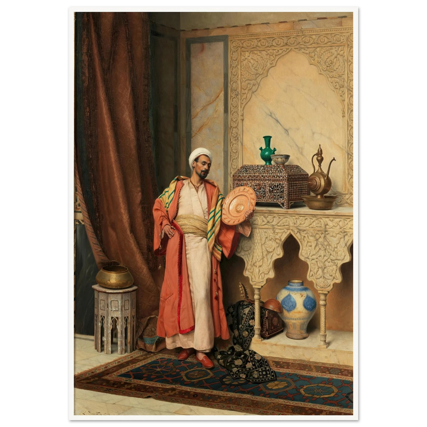 The Connoisseur (1894) Art Print | Ludwig Deutsch-Quipham Collections