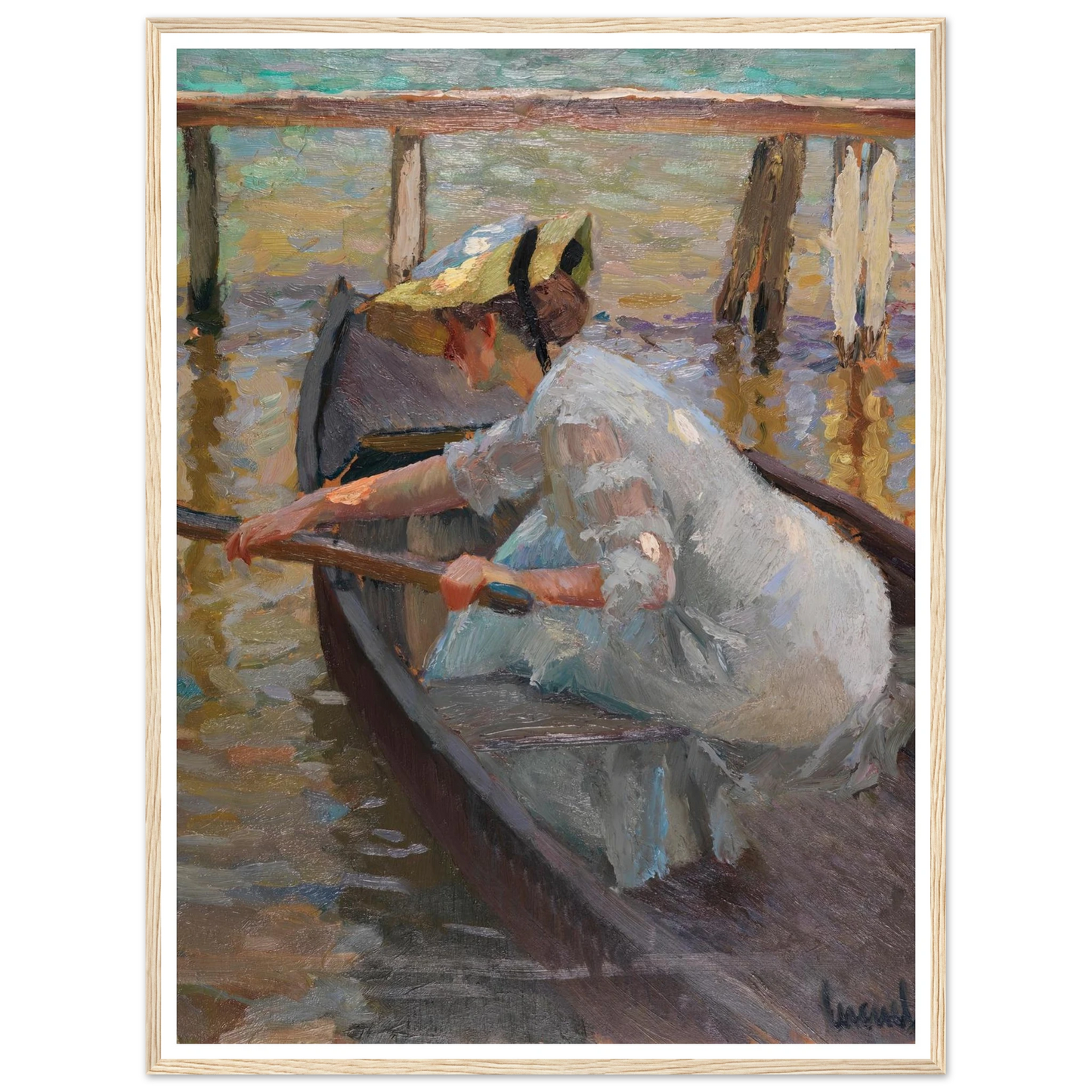 Evening trip (1920) Art Print | Edward Cucue-Quipham Collections