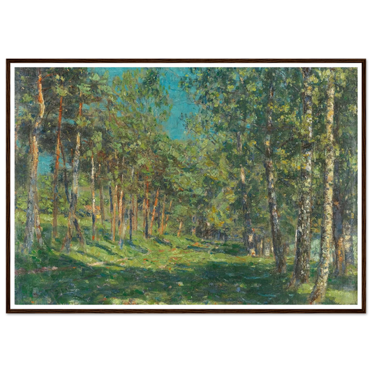 Forest (1900) Art Print | Christian Rohlfs-Quipham Collections