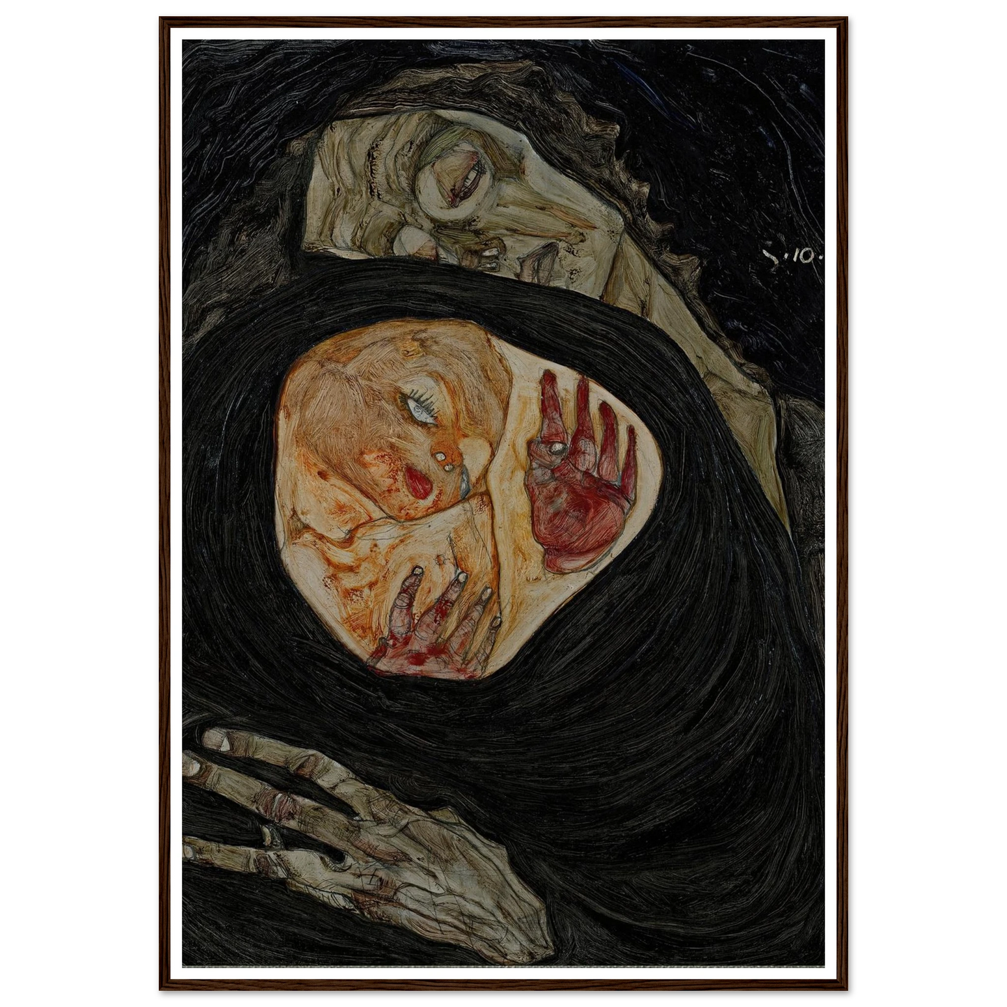 Dead Mother (1910) Art Print | Egon Schiele-Quipham Collections