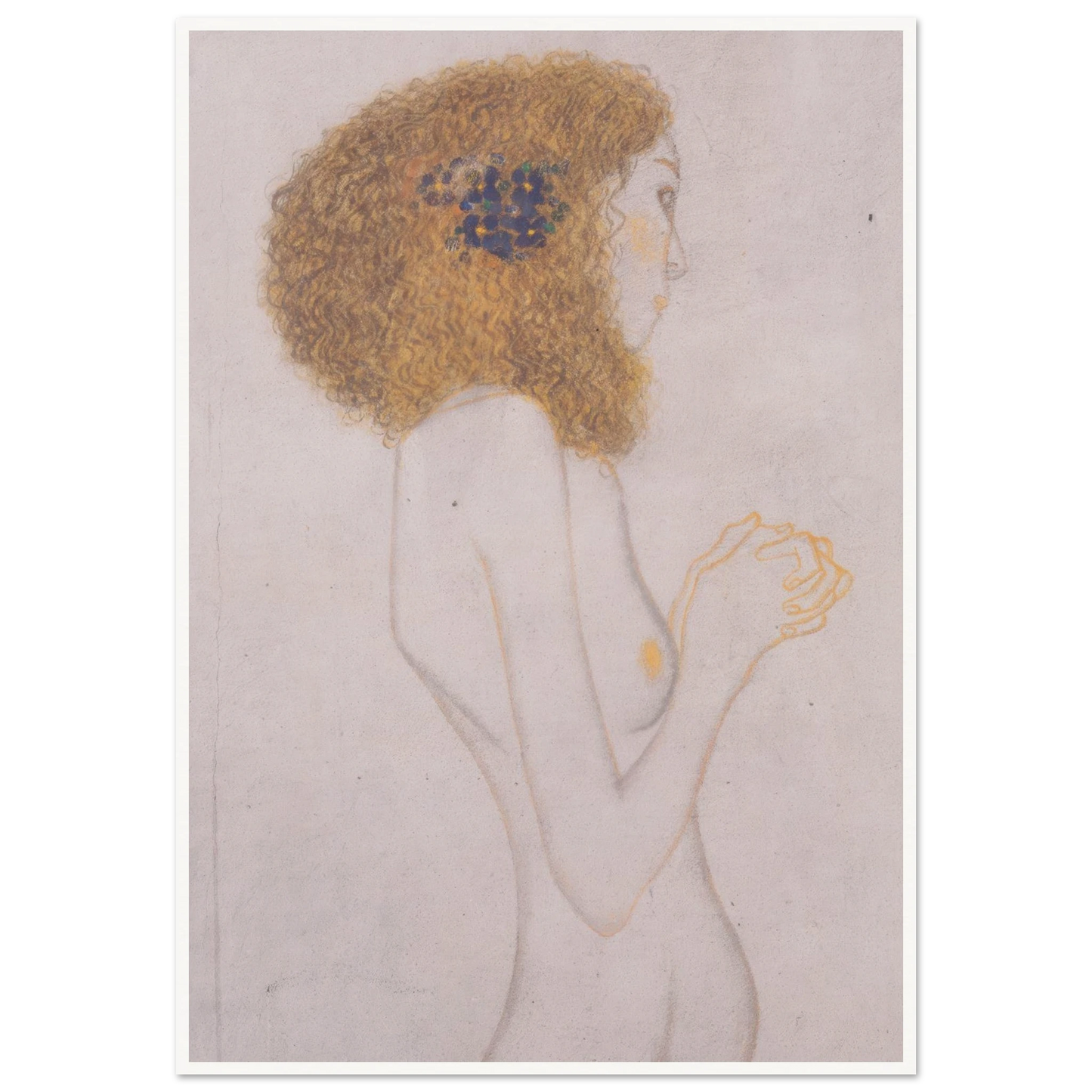 Die Leiden der schwachen Menschen (1902) Art Print | Gustav Klimt-Quipham Collections