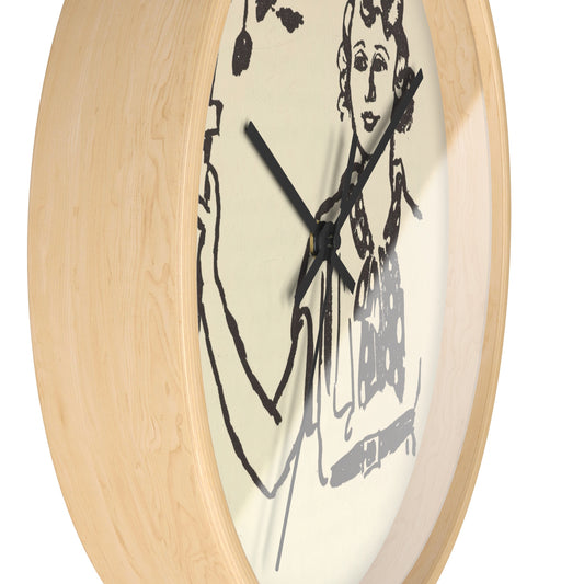 Who is Johnny? Pl.06 Wall Clock | Leopord Gedo-Quipham Collections