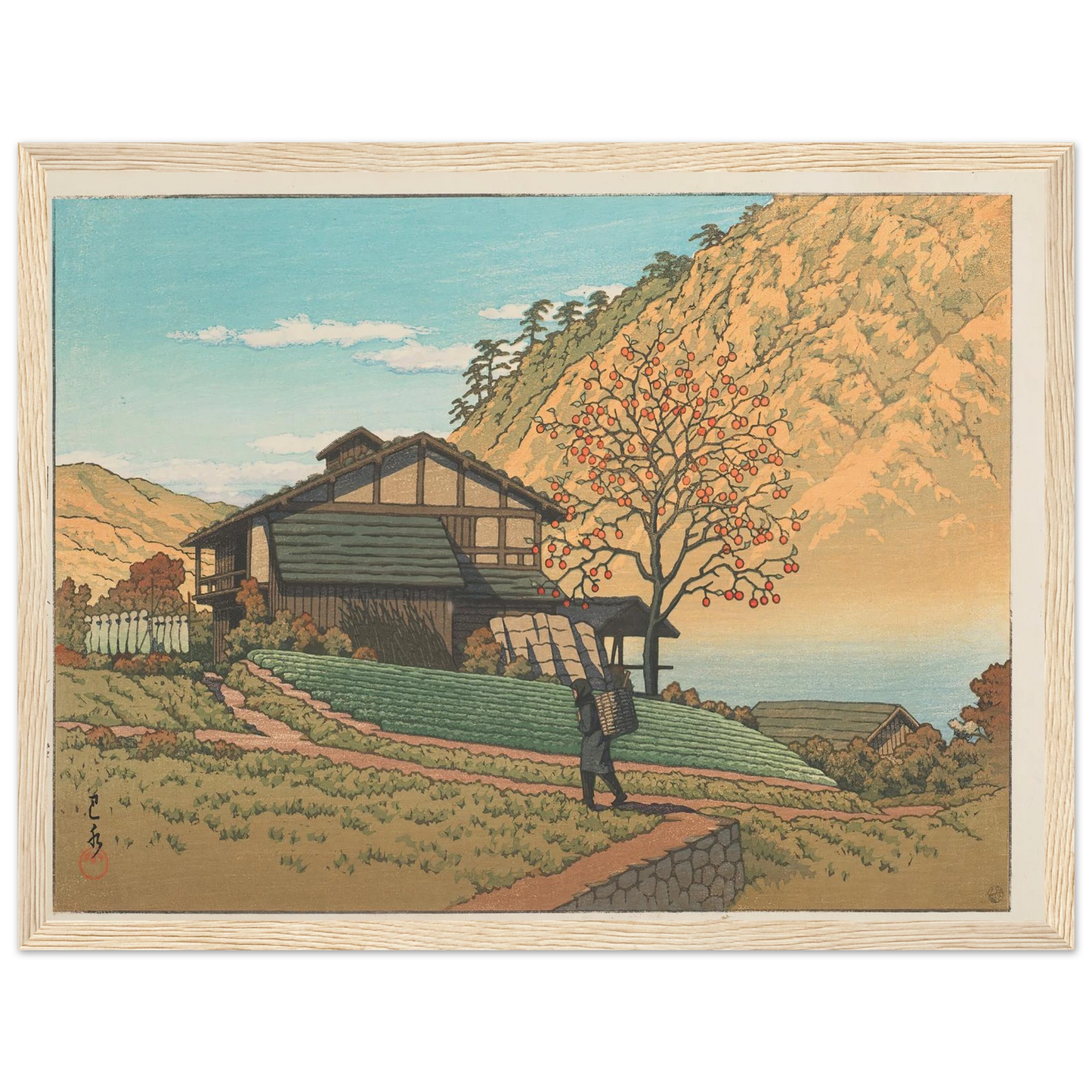 Kawarahata (Gunma) (1955) Art Print | Kawase Hasui-Quipham Collections