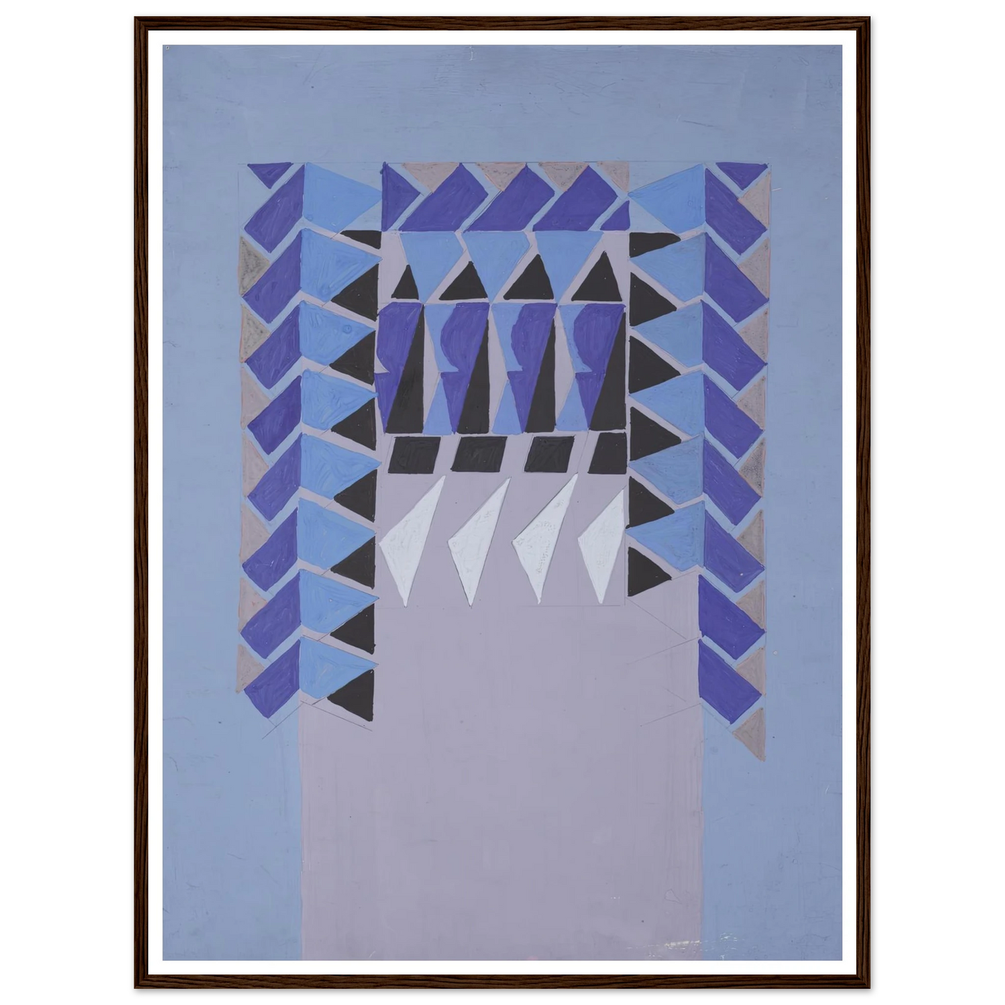 Untitled (Textile design no I) (circa 1925) Art Print | Frances Hodgkins-Quipham Collections