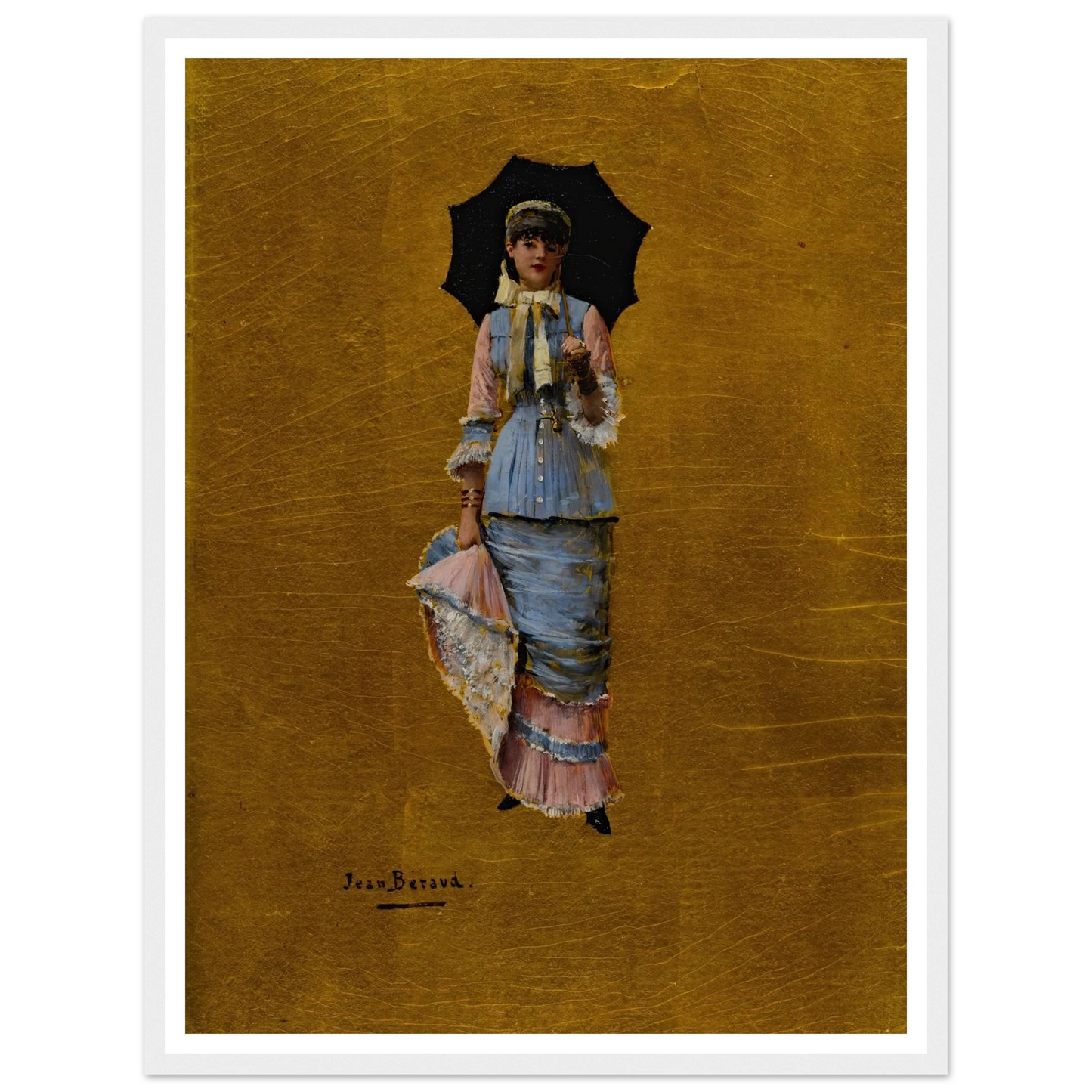 Jeune femme a l’ombrelle Art Print | Jean Beraud-Quipham Collections