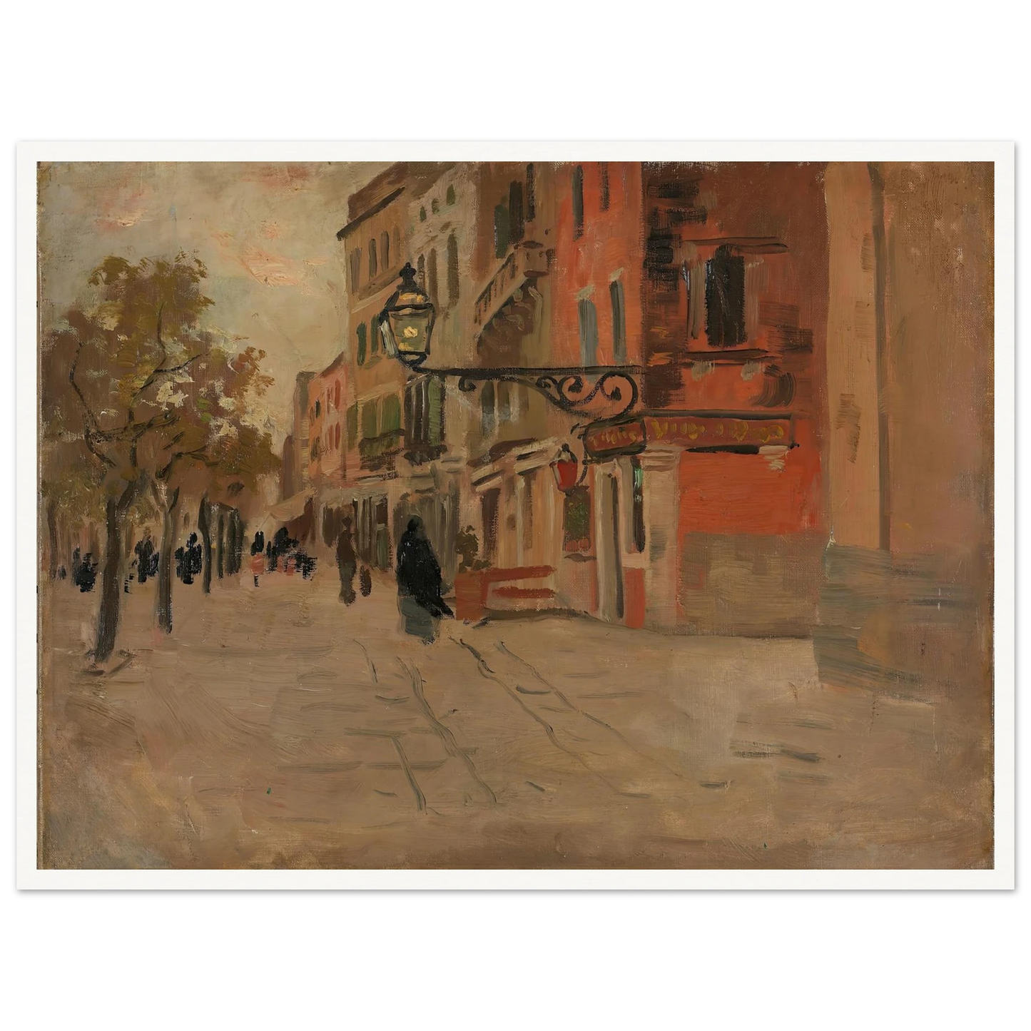 Street in Venice (1894) Art Print | Frits Thaulow-Quipham Collections