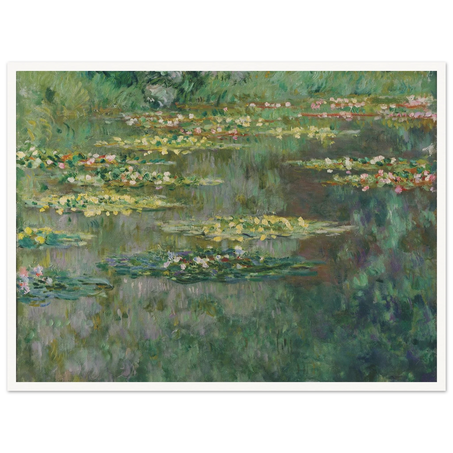 Le Bassin des Nympheas (1904) Art Print | Claude Monet-Quipham Collections