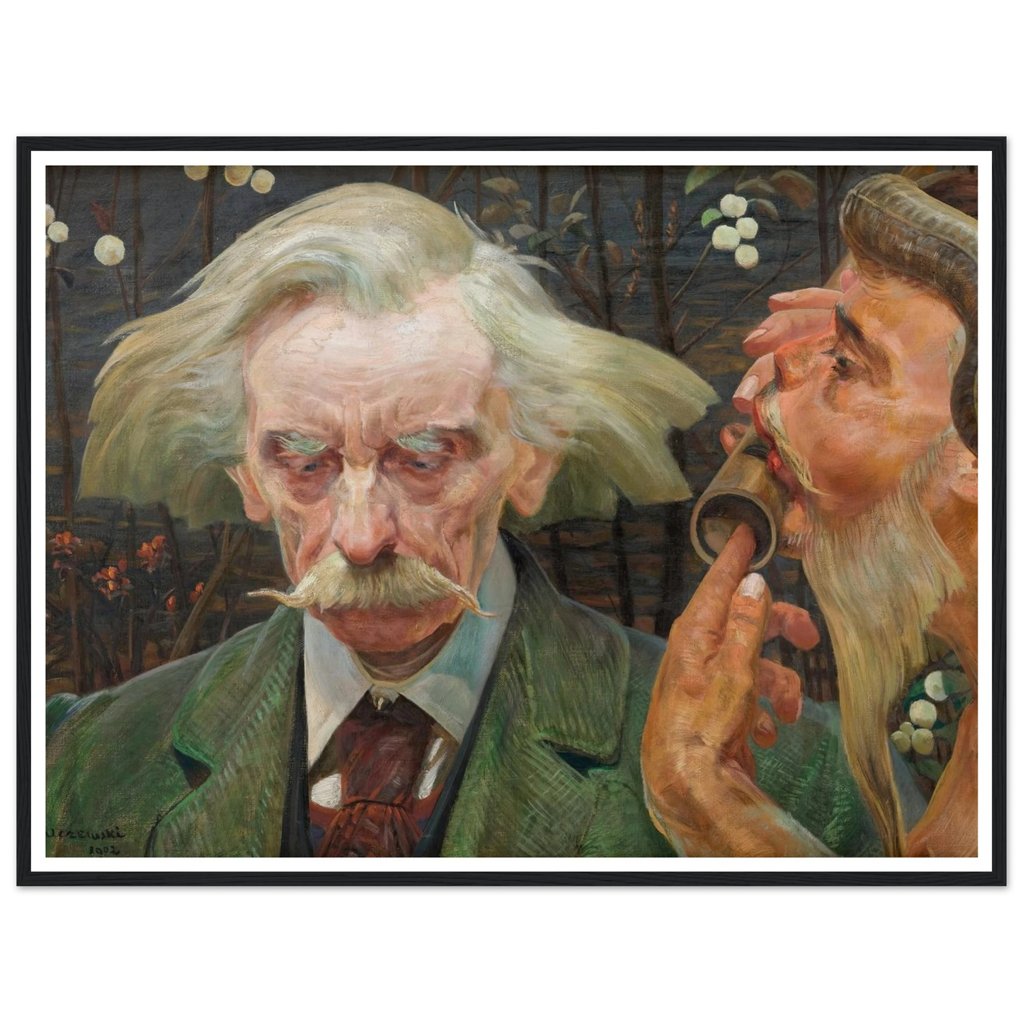 The Unknown Note (1902) Art Print | Jacek Malczewski-Quipham Collections
