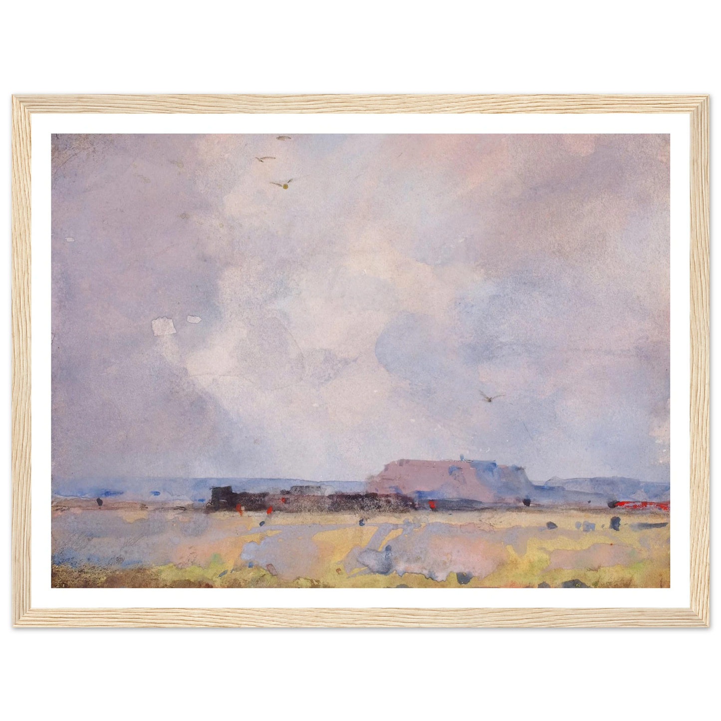 In The Plateau Country, With An Inhabited Pueblo (1929) Art Print | William Henry Holmes-Quipham Collections