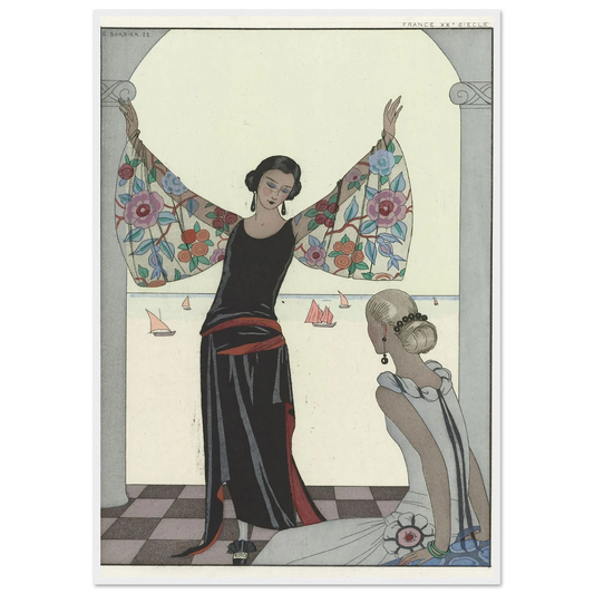 Voici mes ailes ! (1922) Art Print | George Barbier-Quipham Collections