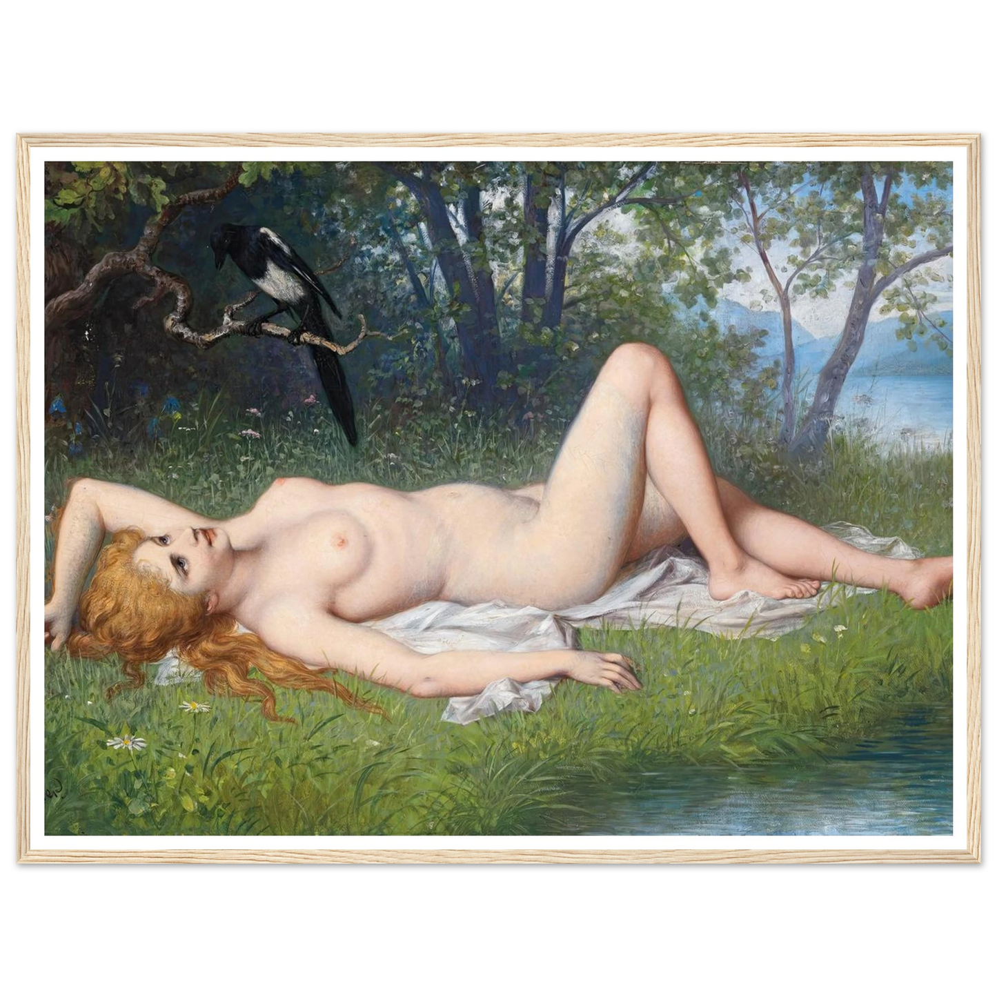 Die Elster Art Print | Carl Schweninger Jr-Quipham Collections