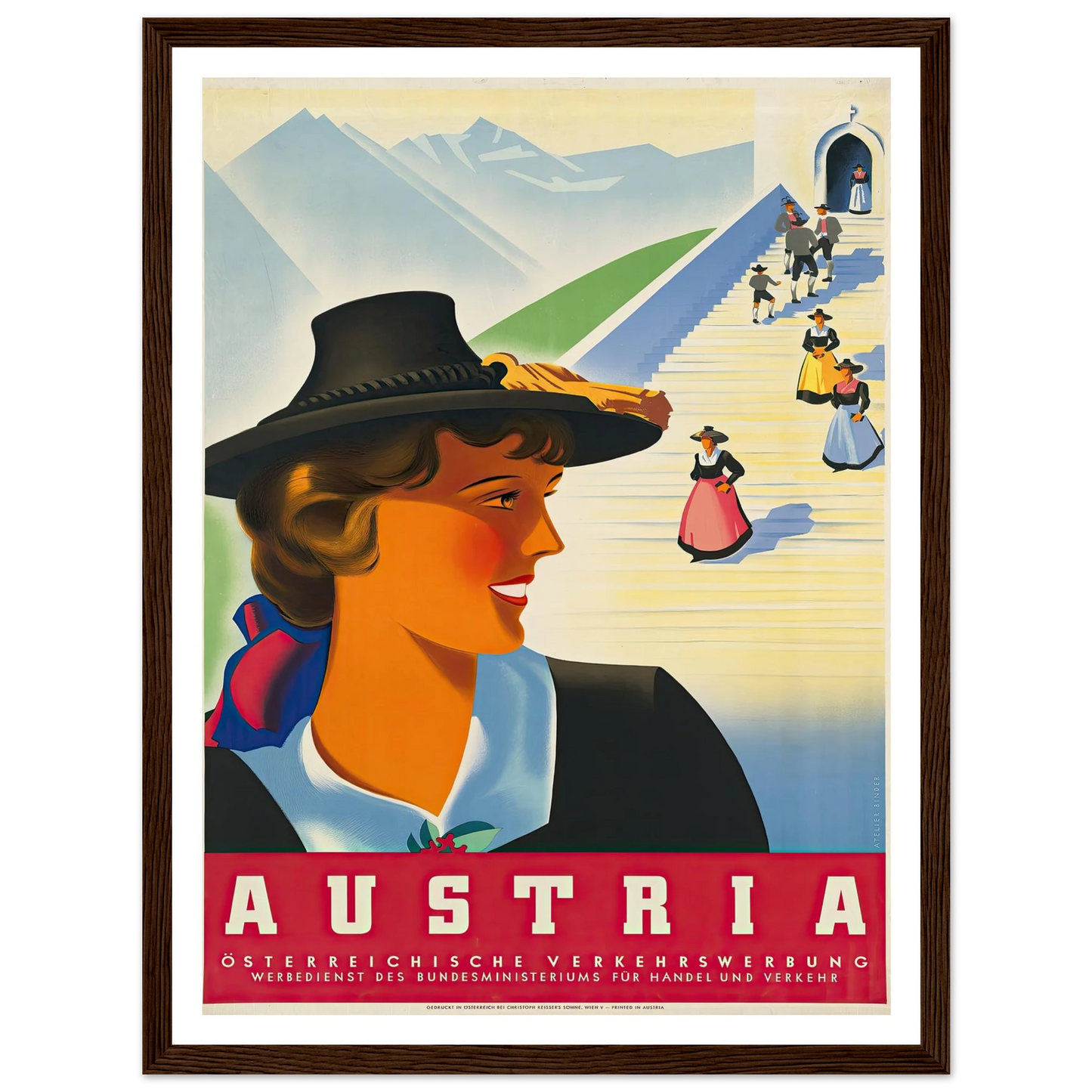 Austria Art Print | Joseph Binder-Quipham Collections