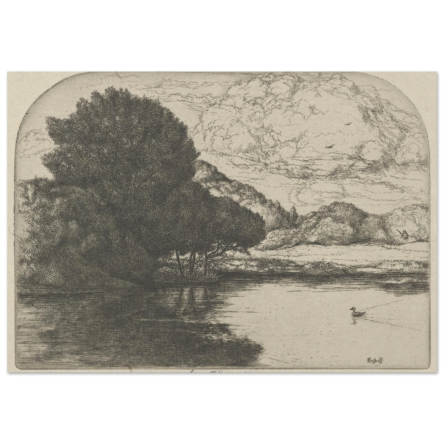 Doomed Duck (1900-1925) Art Print | Ernest Haskell-Quipham Collections