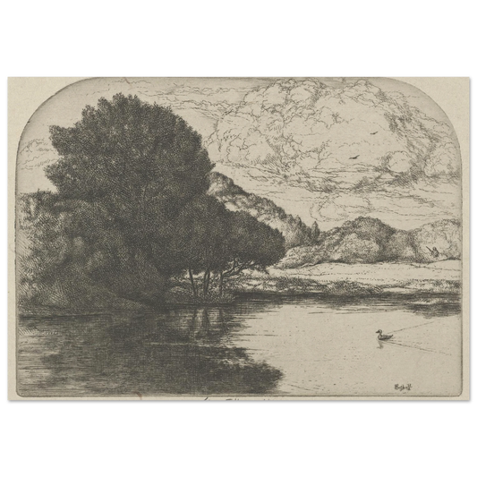 Doomed Duck (1900-1925) Art Print | Ernest Haskell-Quipham Collections