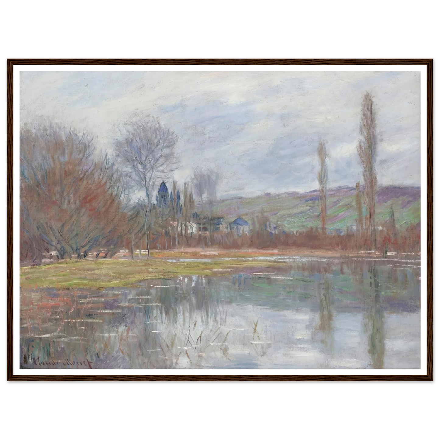Printemps À Vétheuil (1881) Art Print | Claude Monet-Quipham Collections