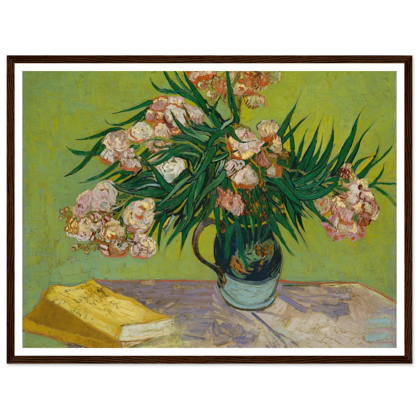Oleanders (1888) Art Print | Vincent van Gogh-Quipham Collections