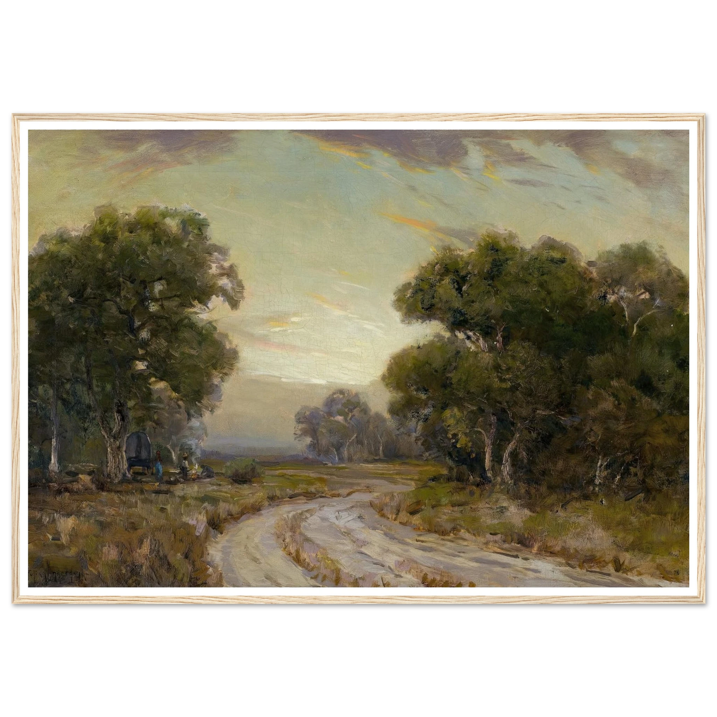 Evening Near Jackson, Southwest Texas Art Print | Julian Onderdonk-Quipham Collections