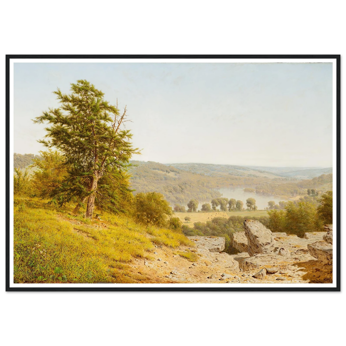 Landscape (1865) Art Print | Alexander Helwig Wyant-Quipham Collections