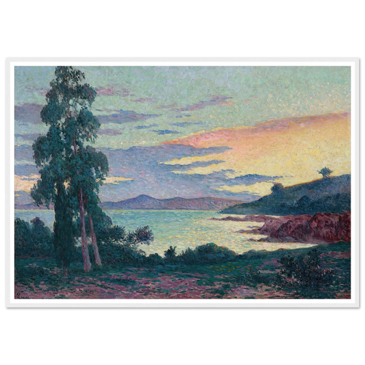 La Fossette Saint-Clair, près du Lavandou (circa 1903-1905) Art Print | Maximilien Luce-Quipham Collections