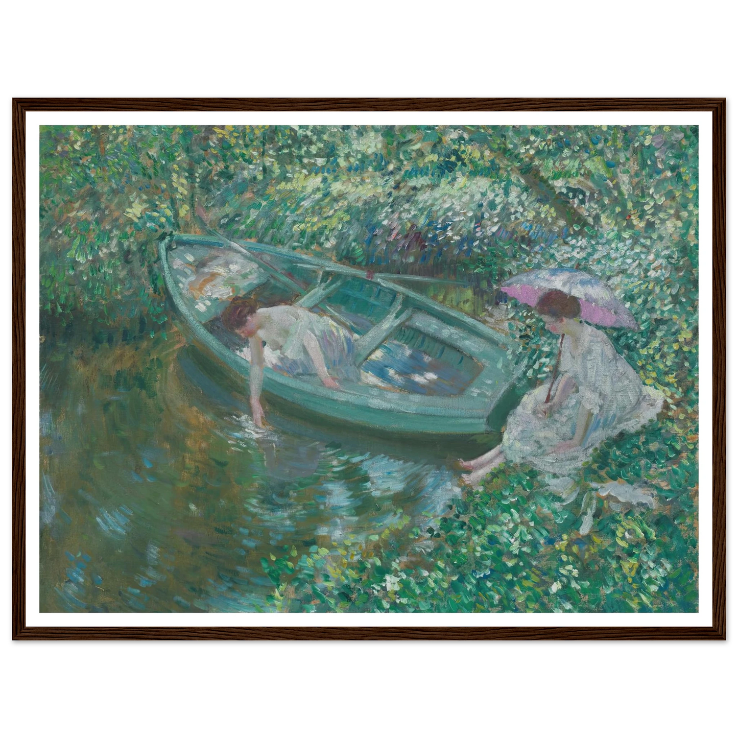Repose at Noonday (circa 1911) Art Print | Frederick Carl Frieseke-Quipham Collections