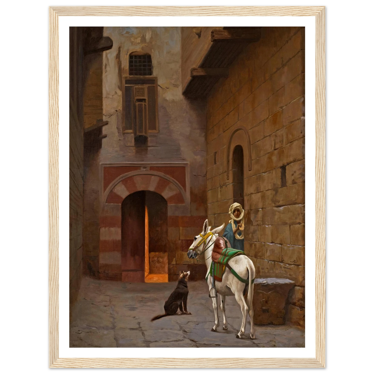Waiting for the Master Art Print | Jean Leon Gerome-Quipham Collections