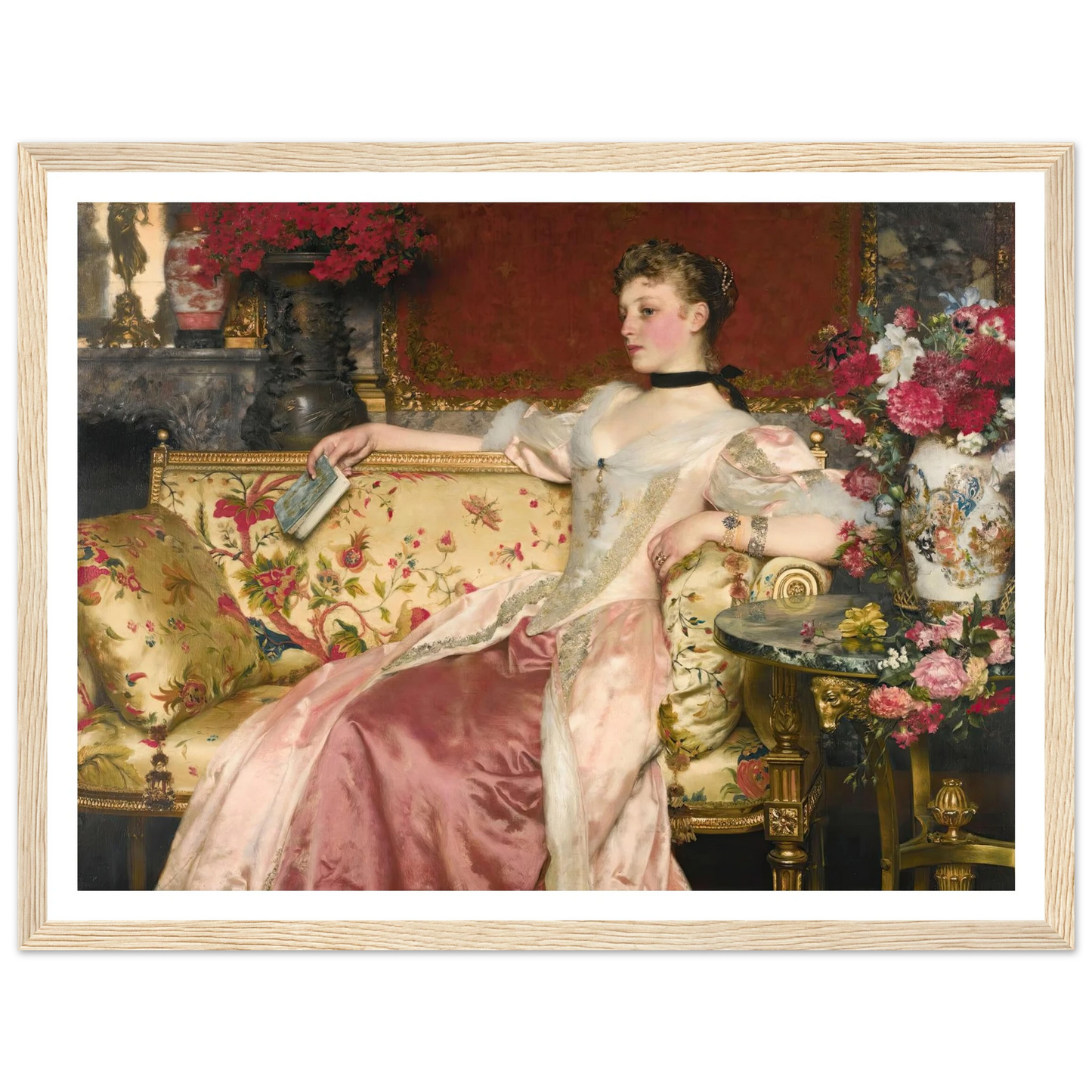 A moment of repose (1890) Art Print | Wladyslaw Czachorski-Quipham Collections