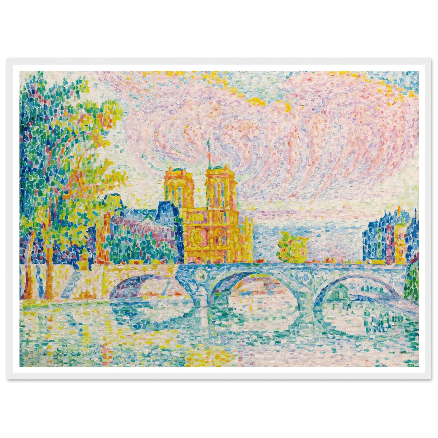 La Cité, Paris (1934) Art Print | Paul Signac-Quipham Collections