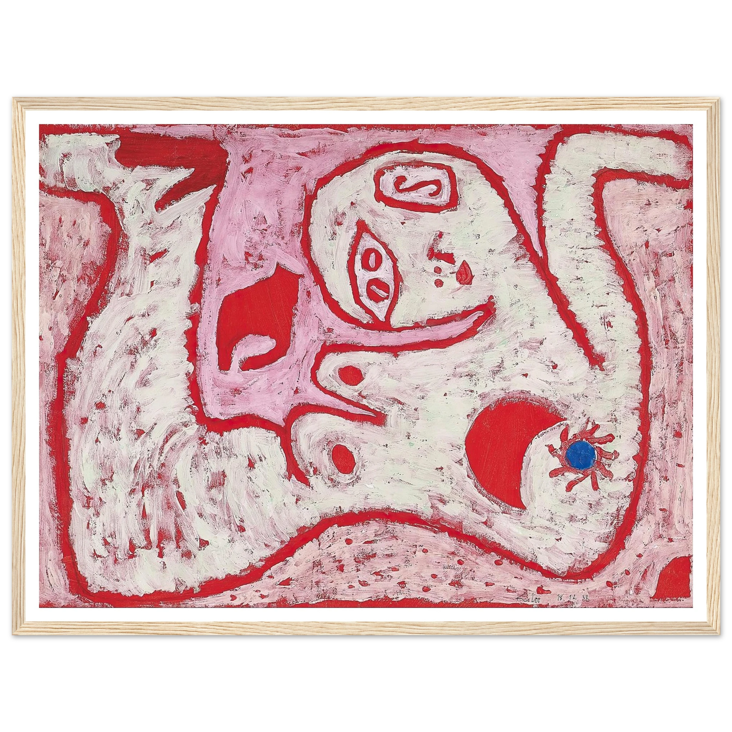 A Woman For Gods (1938) Art Print | Paul Klee-Quipham Collections