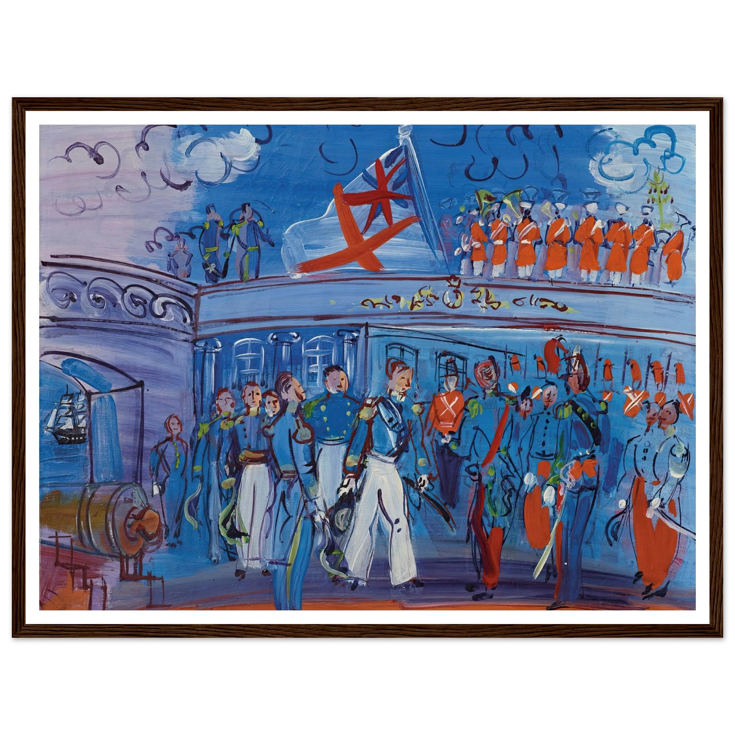 D’après Constantin Guys (circa 1935) Art Print | Raoul Dufy-Quipham Collections