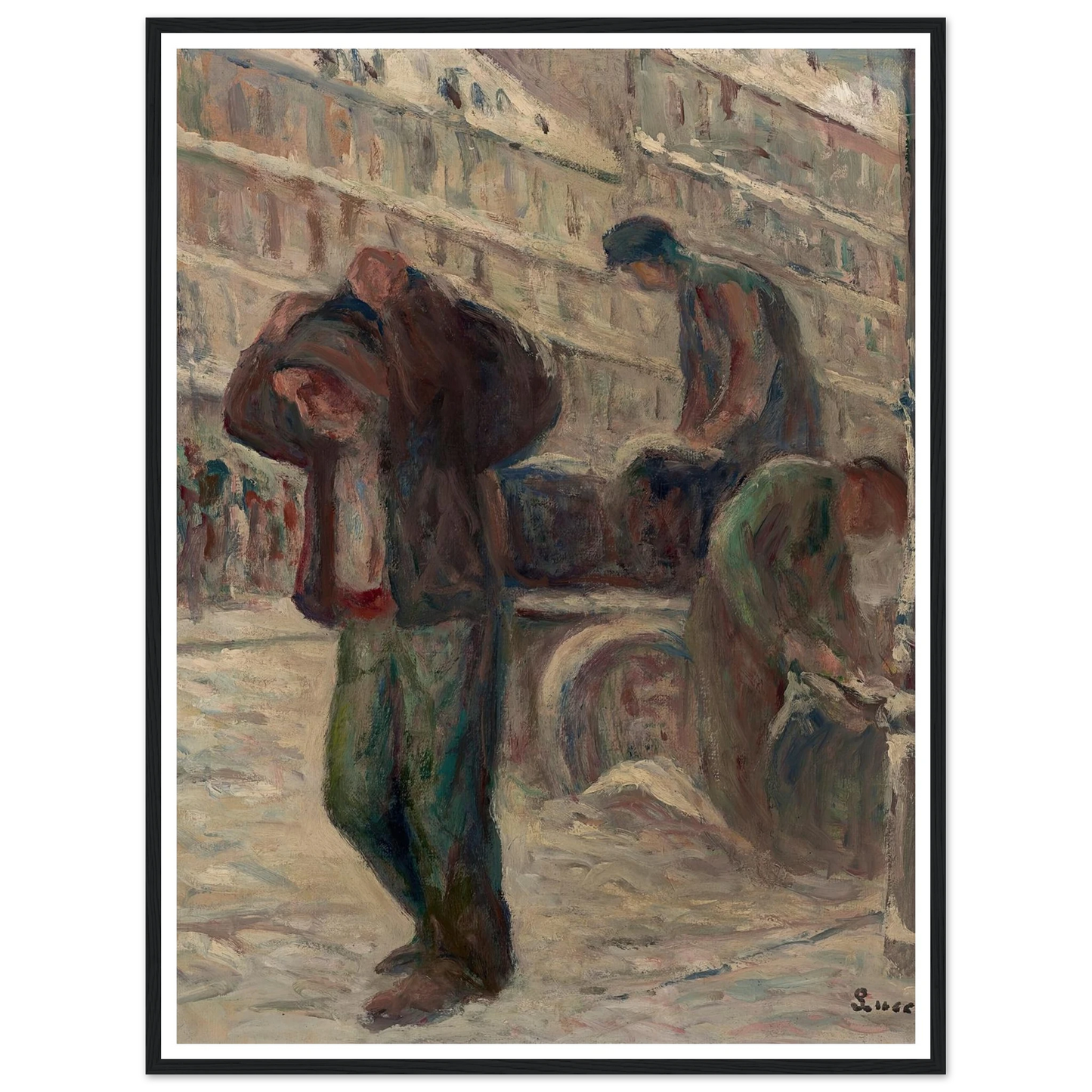 Le Bougnat (1937) Art Print | Maximilien Luce-Quipham Collections