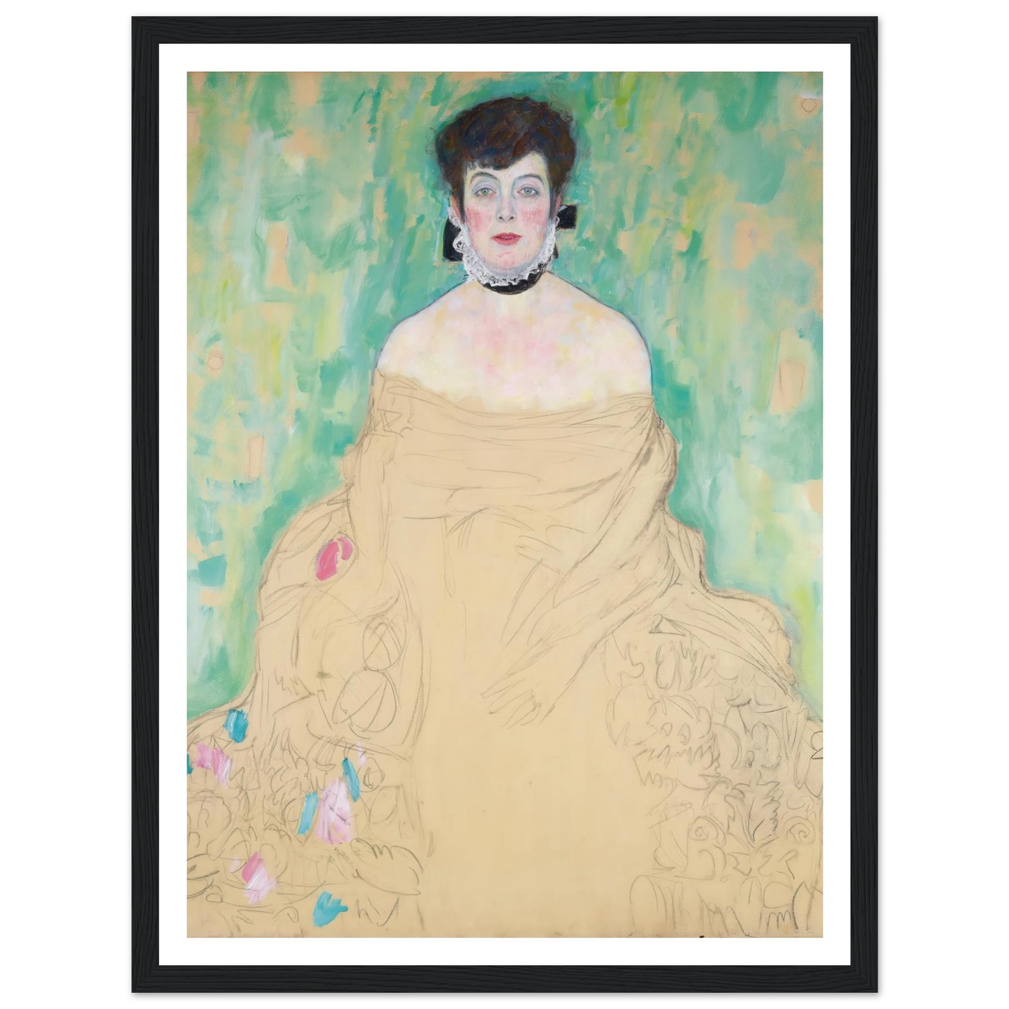 Amalie Zuckerkandl (1917) Art Print | Gustav Klimt-Quipham Collections