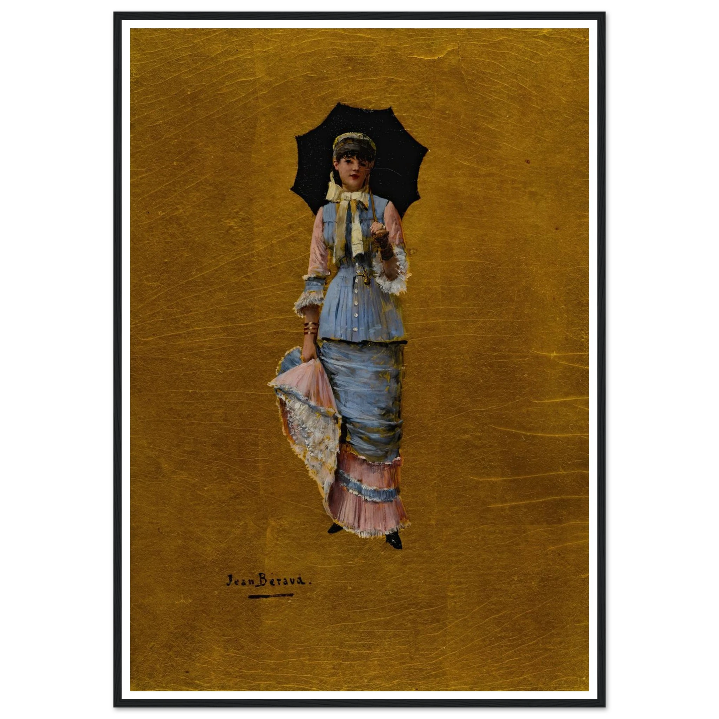 Jeune femme a l’ombrelle Art Print | Jean Beraud-Quipham Collections