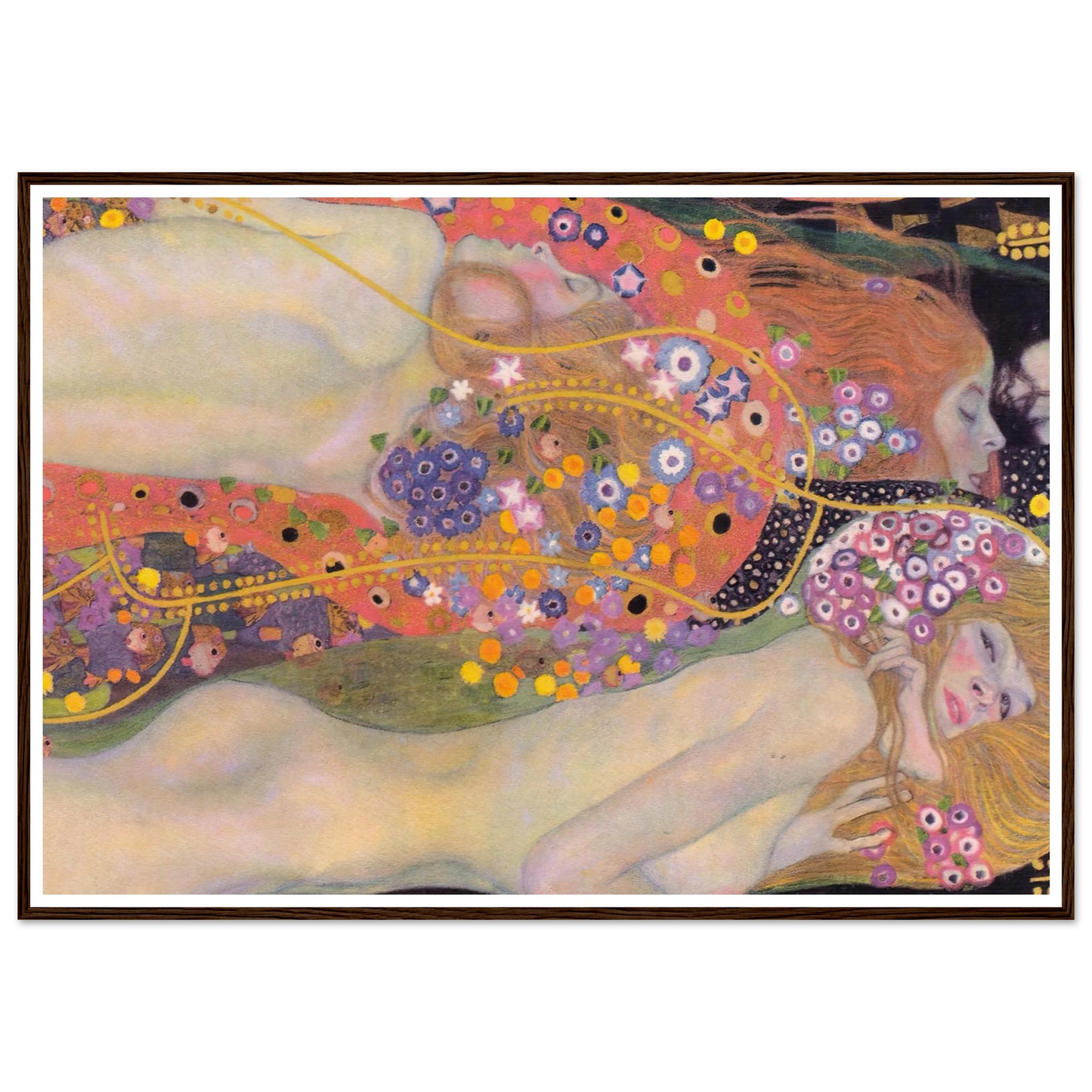 Water Serpents II (1907) Art Print | Gustav Klimt-Quipham Collections