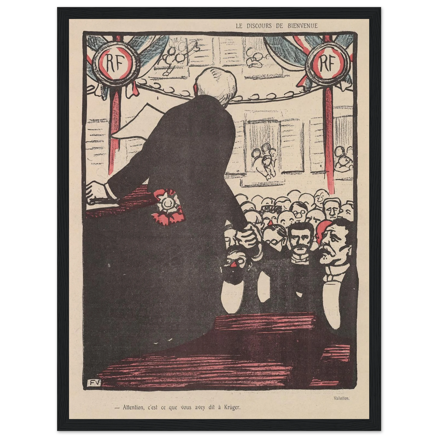 9 mai 1903 Art Print | Felix Vallotton-Quipham Collections