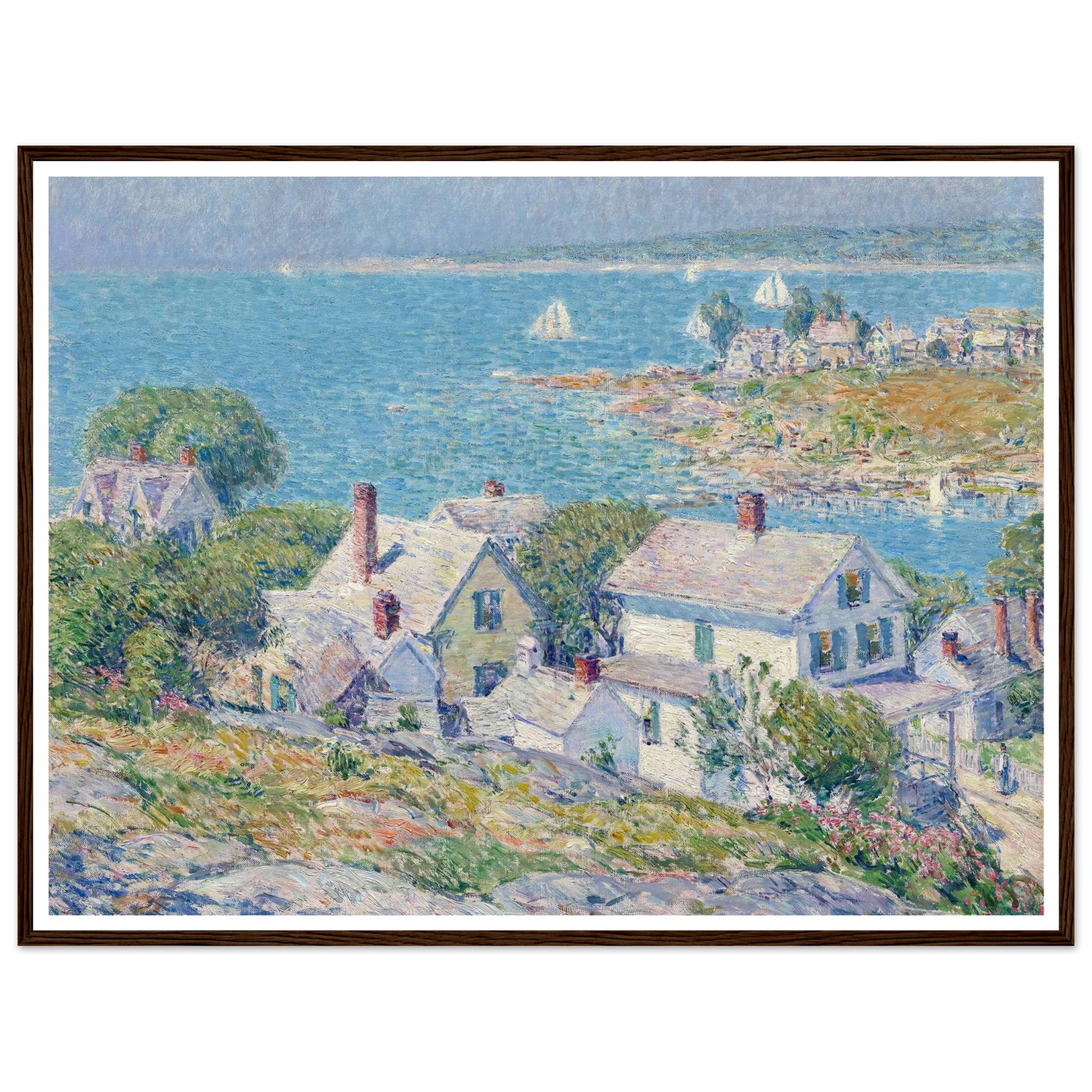 New England Headlands (1899) Art Print | Childe Hassam-Quipham Collections