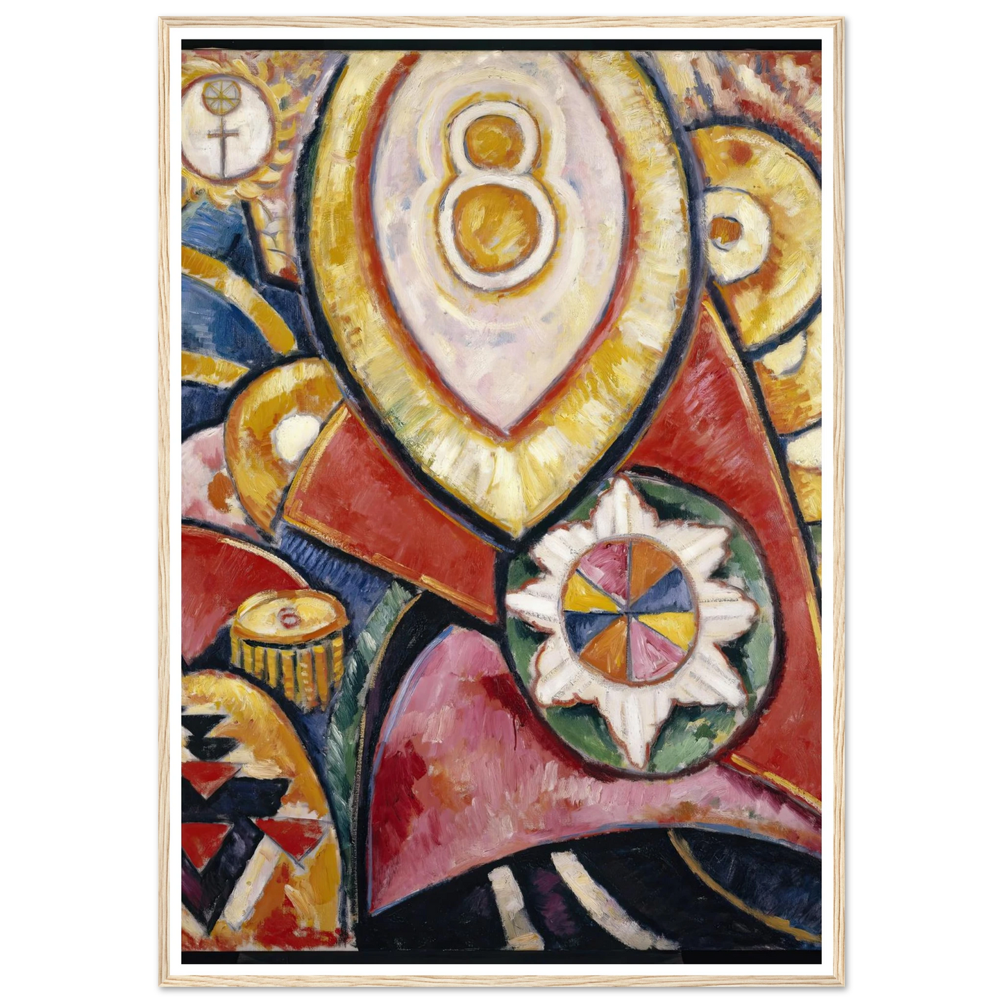 Painting No. 48 (1913) Art Print | Marsden Hartley-Quipham Collections